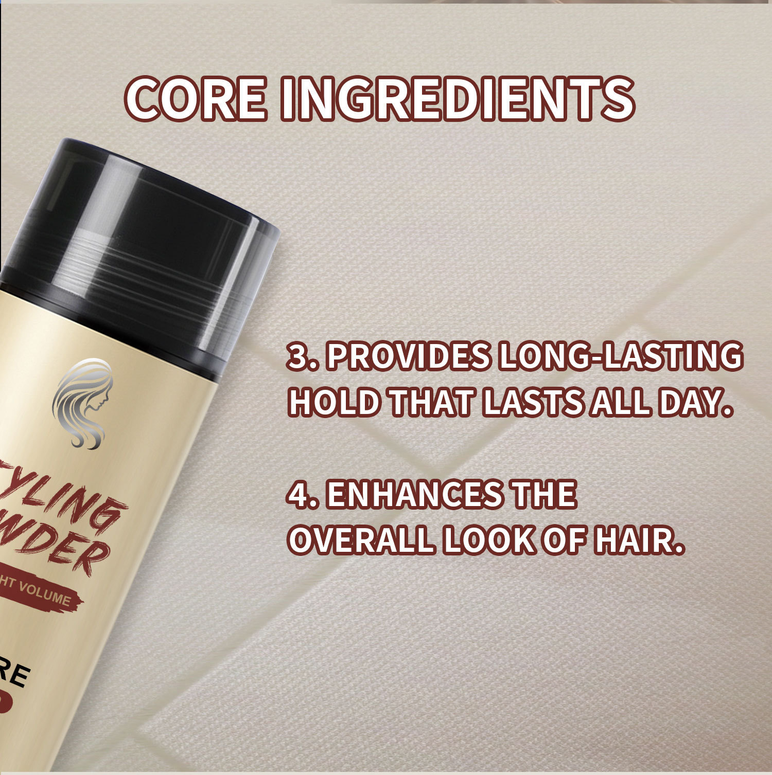 Women Hair Volumizing Powder Oil Control Styling Finishing Dry Shampoo For Oily Flat Hair Daily Root Lift And Texture