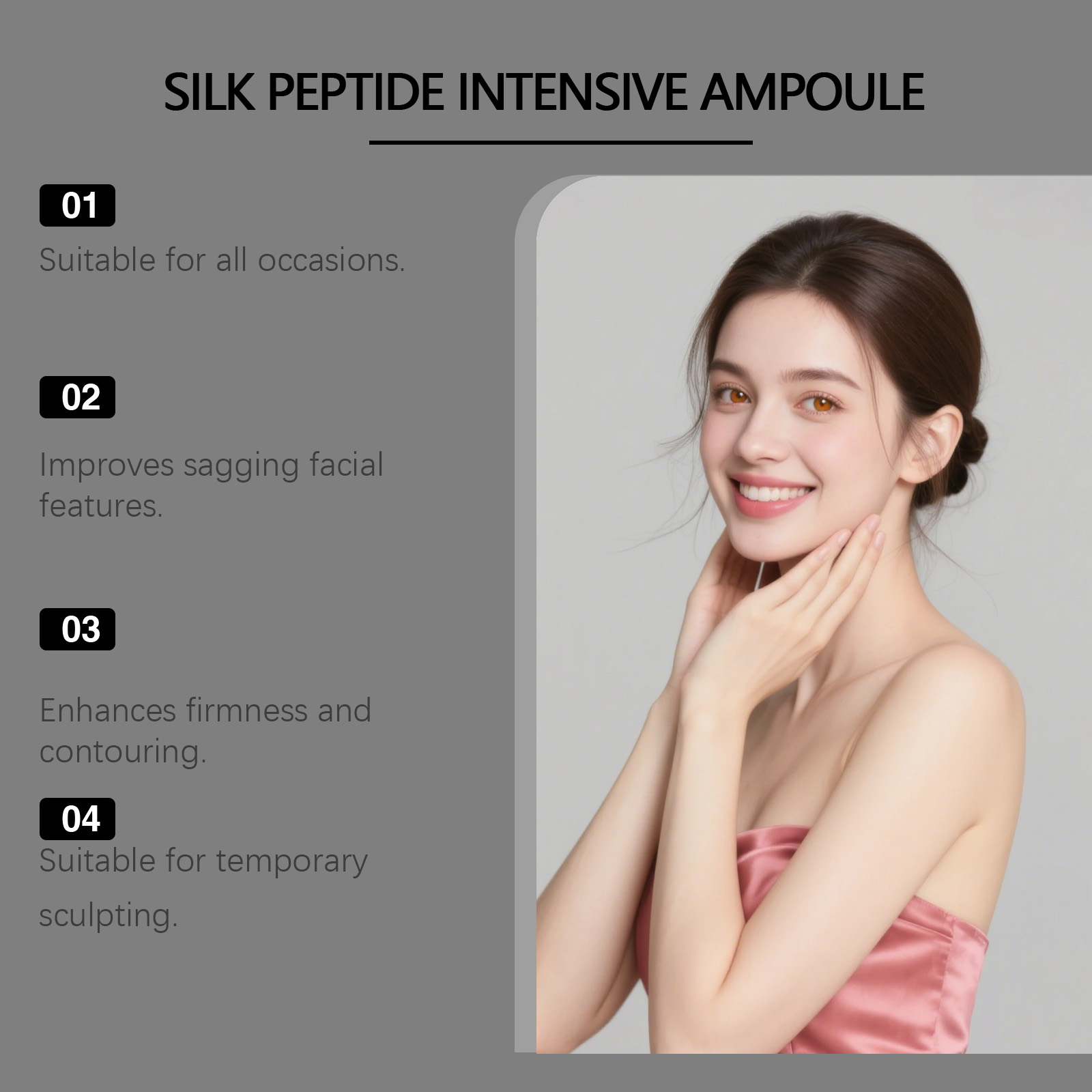 Moisturizing Ampoule Essence Liquid Refreshing Watery Skin Texture Care Facial Skin Hydrating Brightening Delicate Ampoule Serum