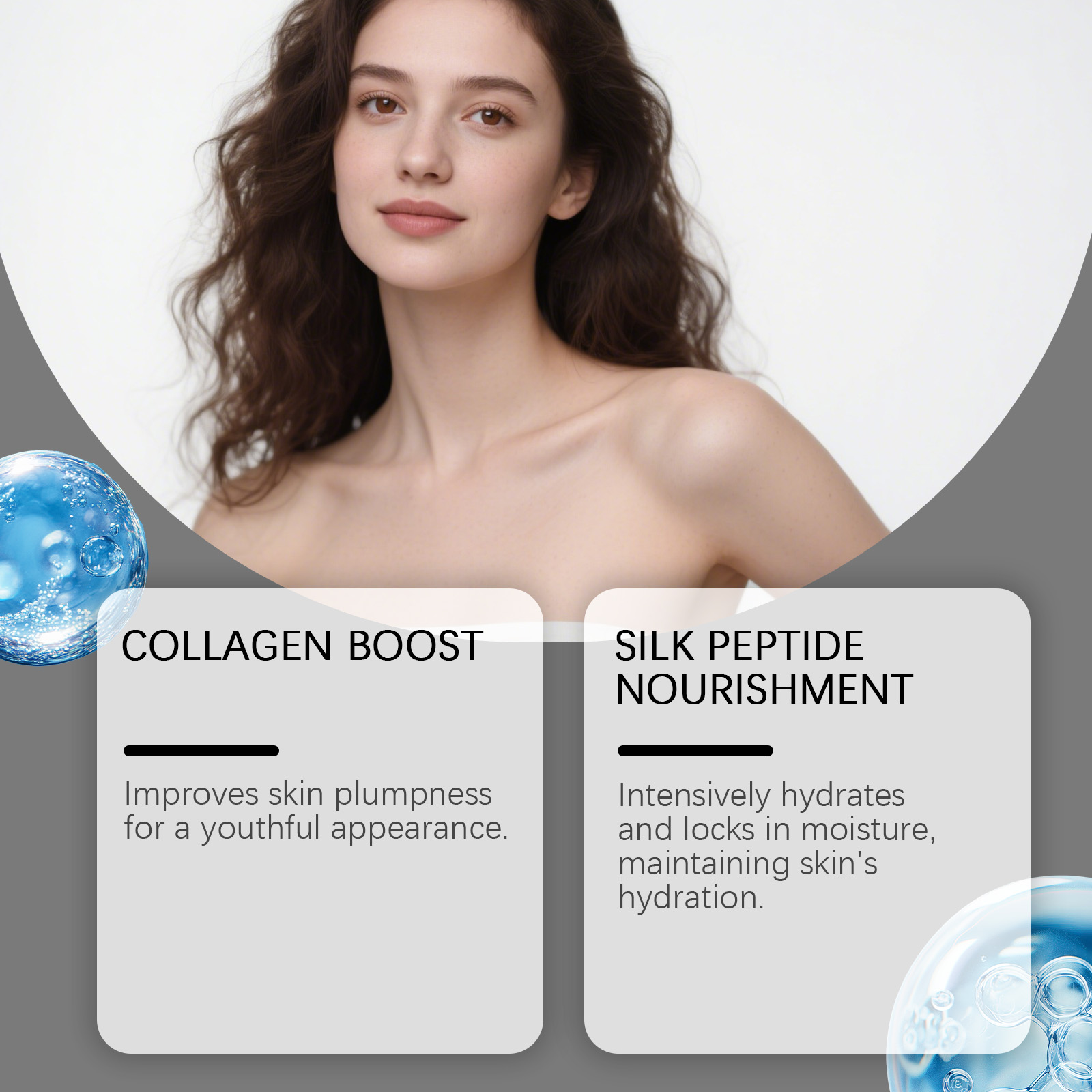 Moisturizing Ampoule Essence Liquid Refreshing Watery Skin Texture Care Facial Skin Hydrating Brightening Delicate Ampoule Serum