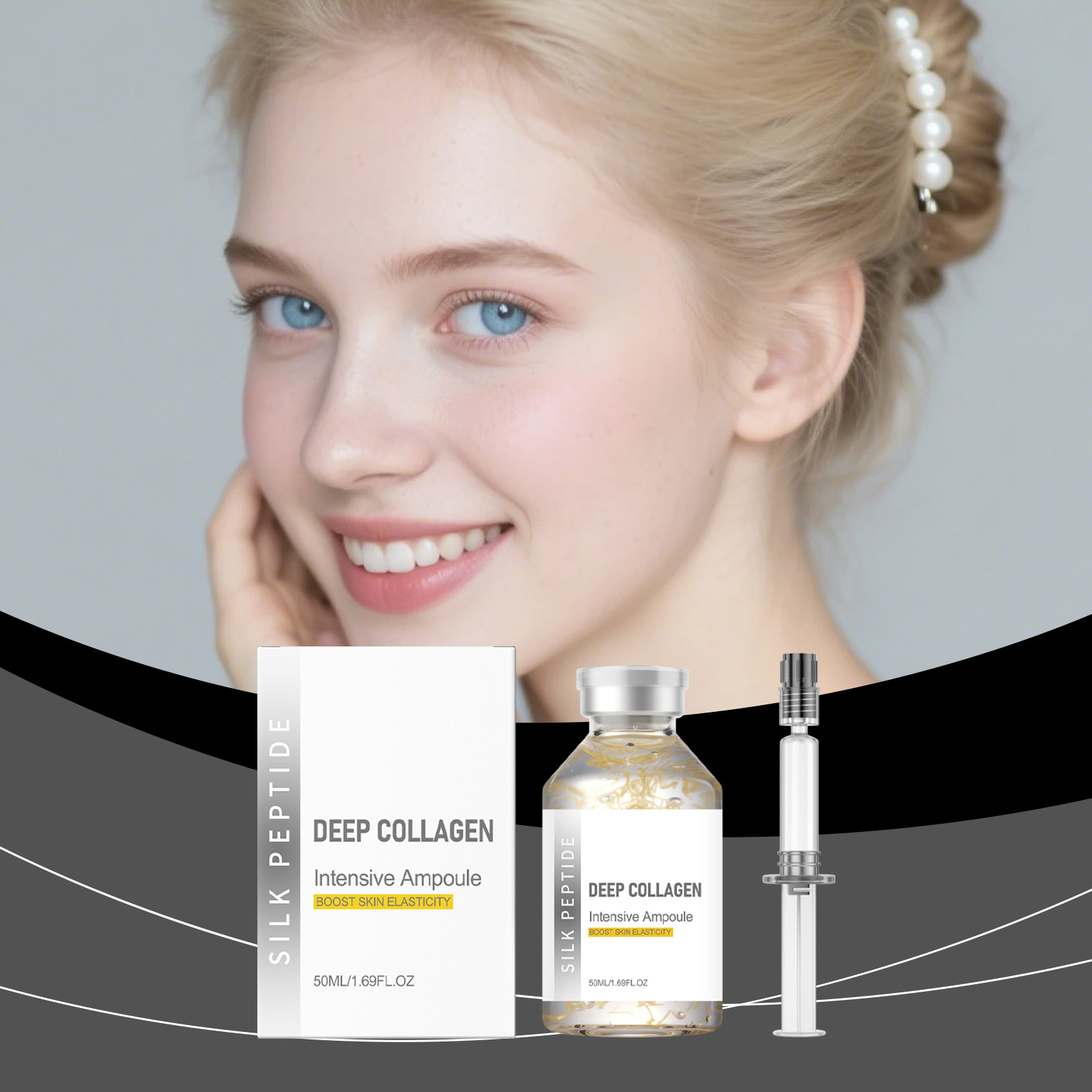 Moisturizing Ampoule Essence Liquid Refreshing Watery Skin Texture Care Facial Skin Hydrating Brightening Delicate Ampoule Serum