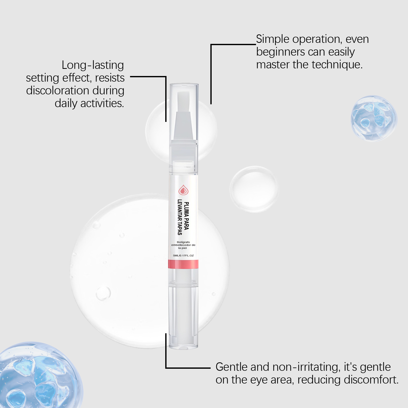 Eyelid Shaping Cream Invisible Traceless Natural Makeup Effect Waterproof Sweatproof Long Lasting Fit Hard To Remove Makeup Eye Cosmetic Use