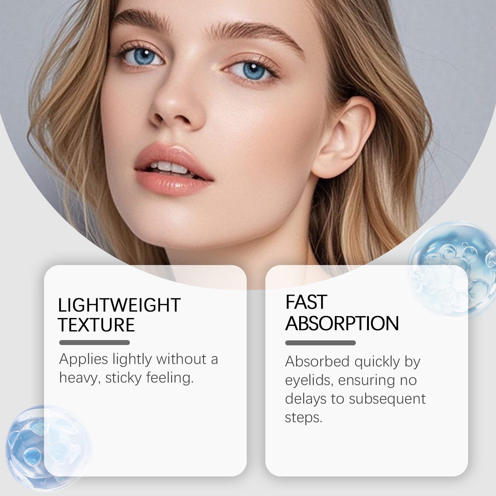 Eyelid Shaping Cream Invisible Traceless Natural Makeup Effect Waterproof Sweatproof Long Lasting Fit Hard To Remove Makeup Eye Cosmetic Use