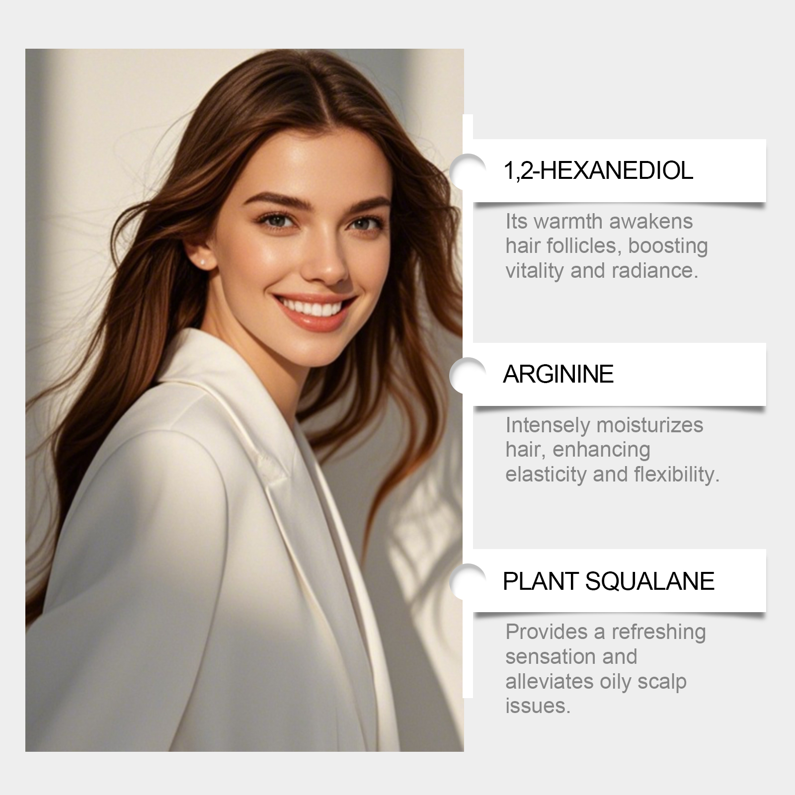 Soft Hair Care Essence Mild Nourish Light Fresh Repair Dry Frizzy Daily Hair Beauty Treatment