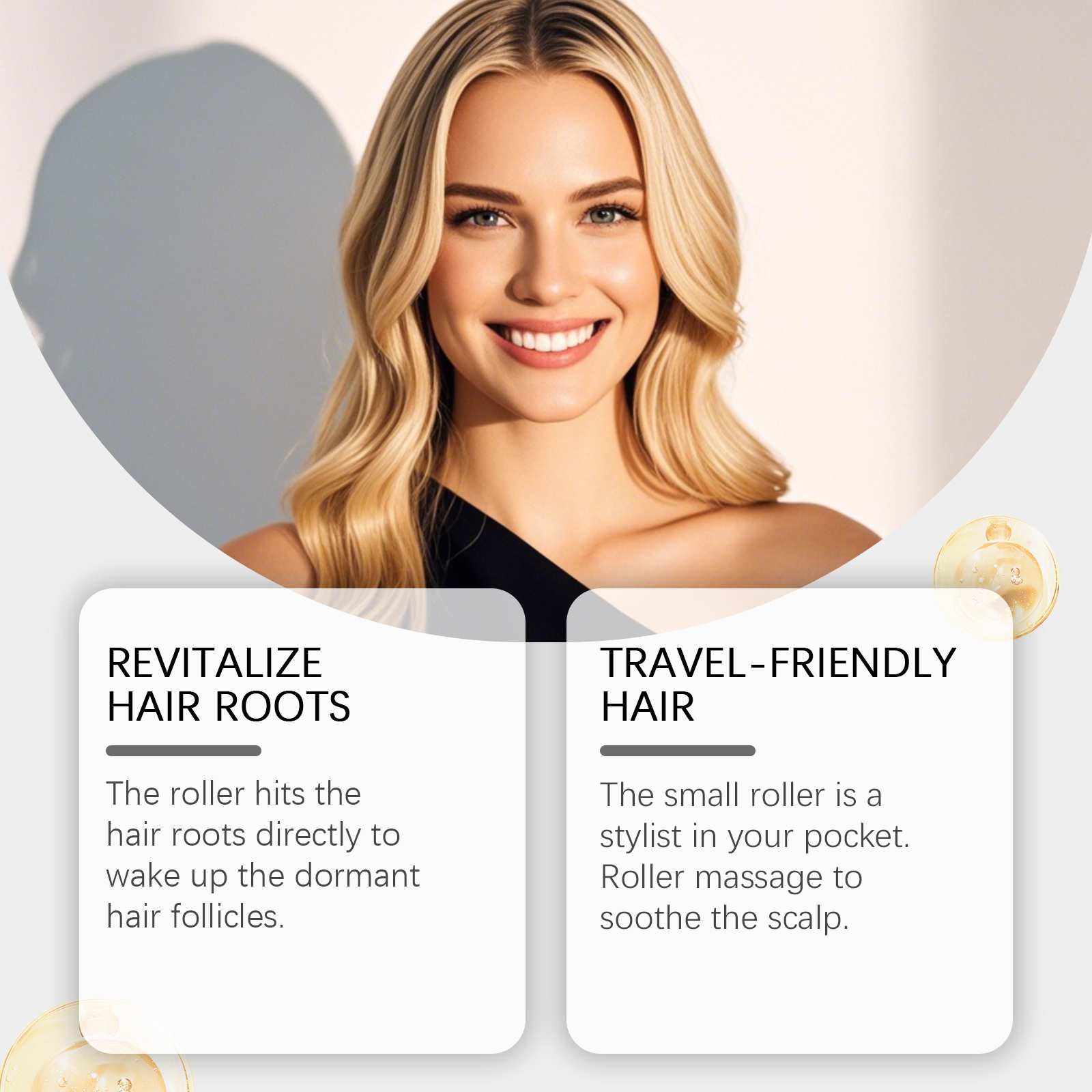 Soft Hair Care Essence Mild Nourish Light Fresh Repair Dry Frizzy Daily Hair Beauty Treatment