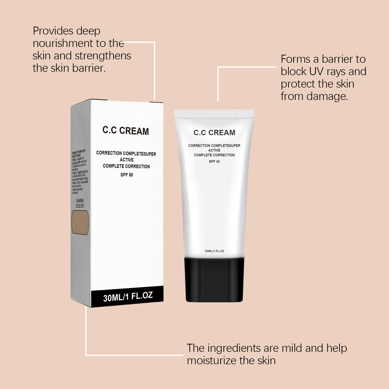 Primer Isolation Cream Moisturizing Concealing Brightening Soft Longlasting AntiFading Makeup Base For Facial Skin Foundation Matching Cosmetic