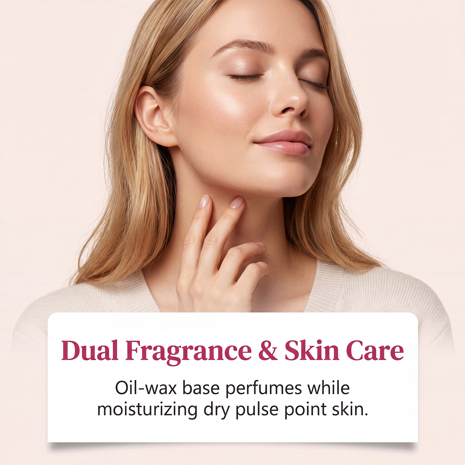 Strawberry Fragrance Stick Fruity Sweet Scent Soft Skin Friendly Long Lasting Mild Aroma Dating Boost Portable Easy Carry