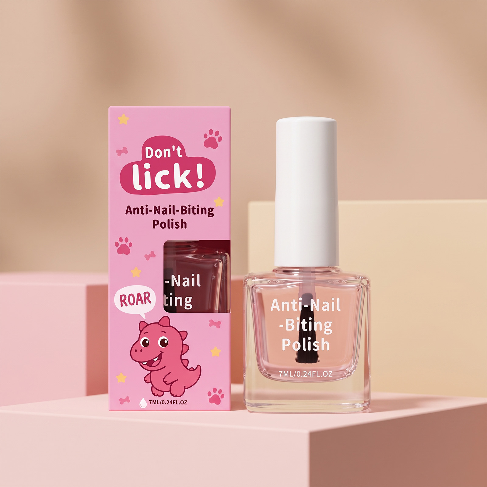 Anti Bite Nail Polish Mild Skin Friendly Nail Care Fresh Moisturizing Non Sticky Fingernail Daily Maintenance Oil Soft Gentle Delicate Hydrating