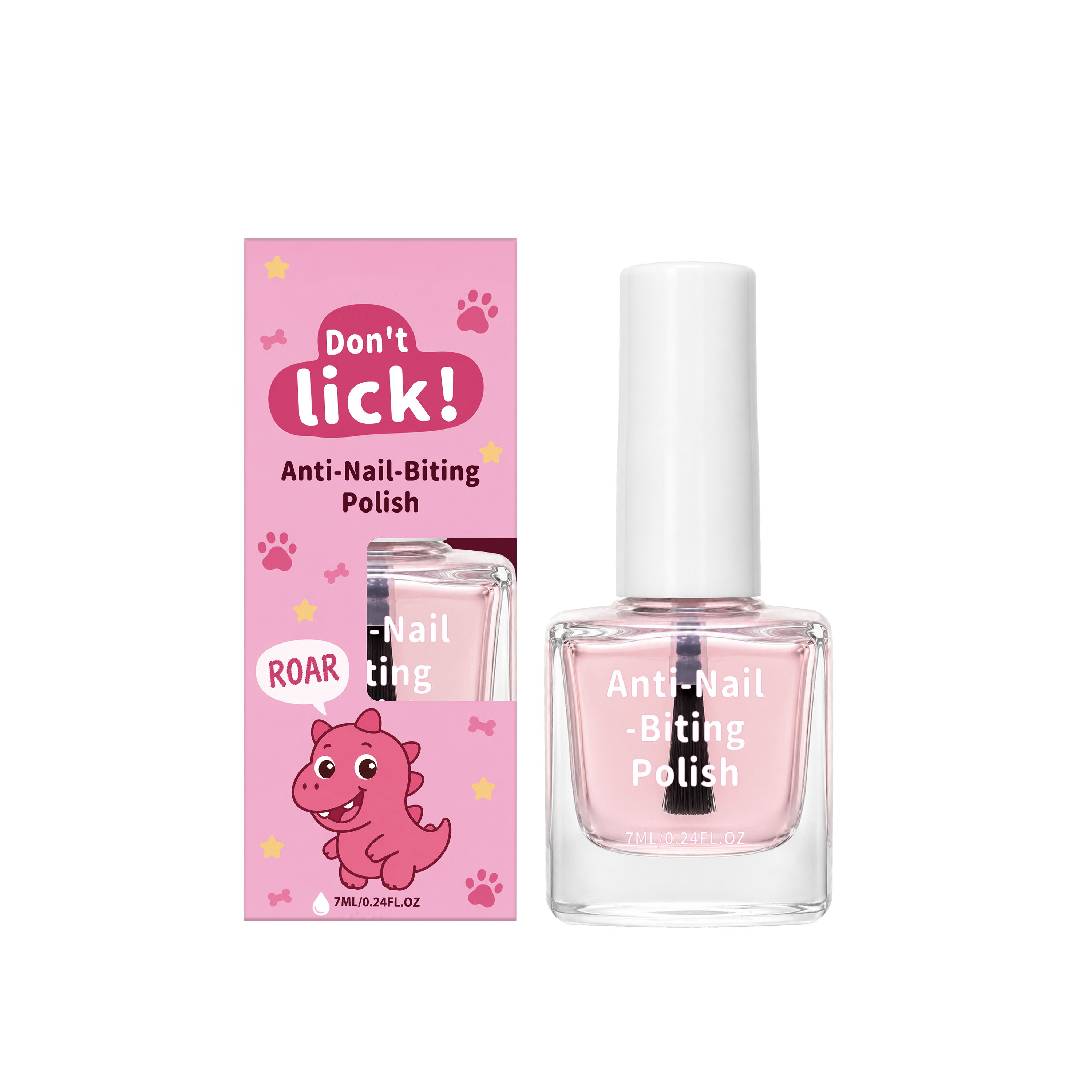 Anti Bite Nail Polish Mild Skin Friendly Nail Care Fresh Moisturizing Non Sticky Fingernail Daily Maintenance Oil Soft Gentle Delicate Hydrating