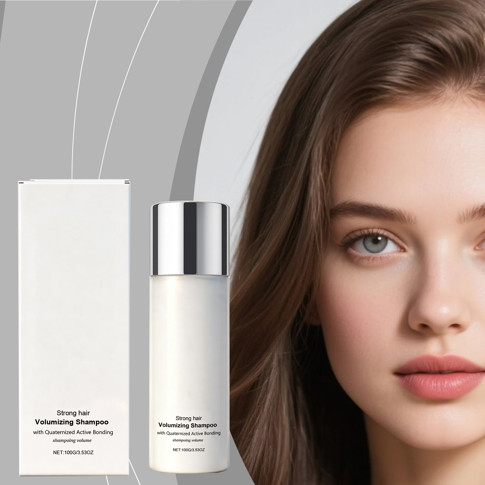 Scalp Nourishing Shampoo Mild Cleansing Refreshing Roots Glossy Smooth Hair Daily Washing Care