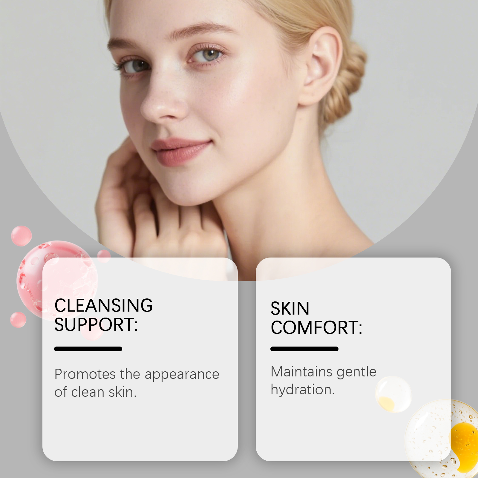 Acne Care Essence Liquid Mild Clean Skin Moisture Lock Water Refreshing Facial Pimple Clean Skincare