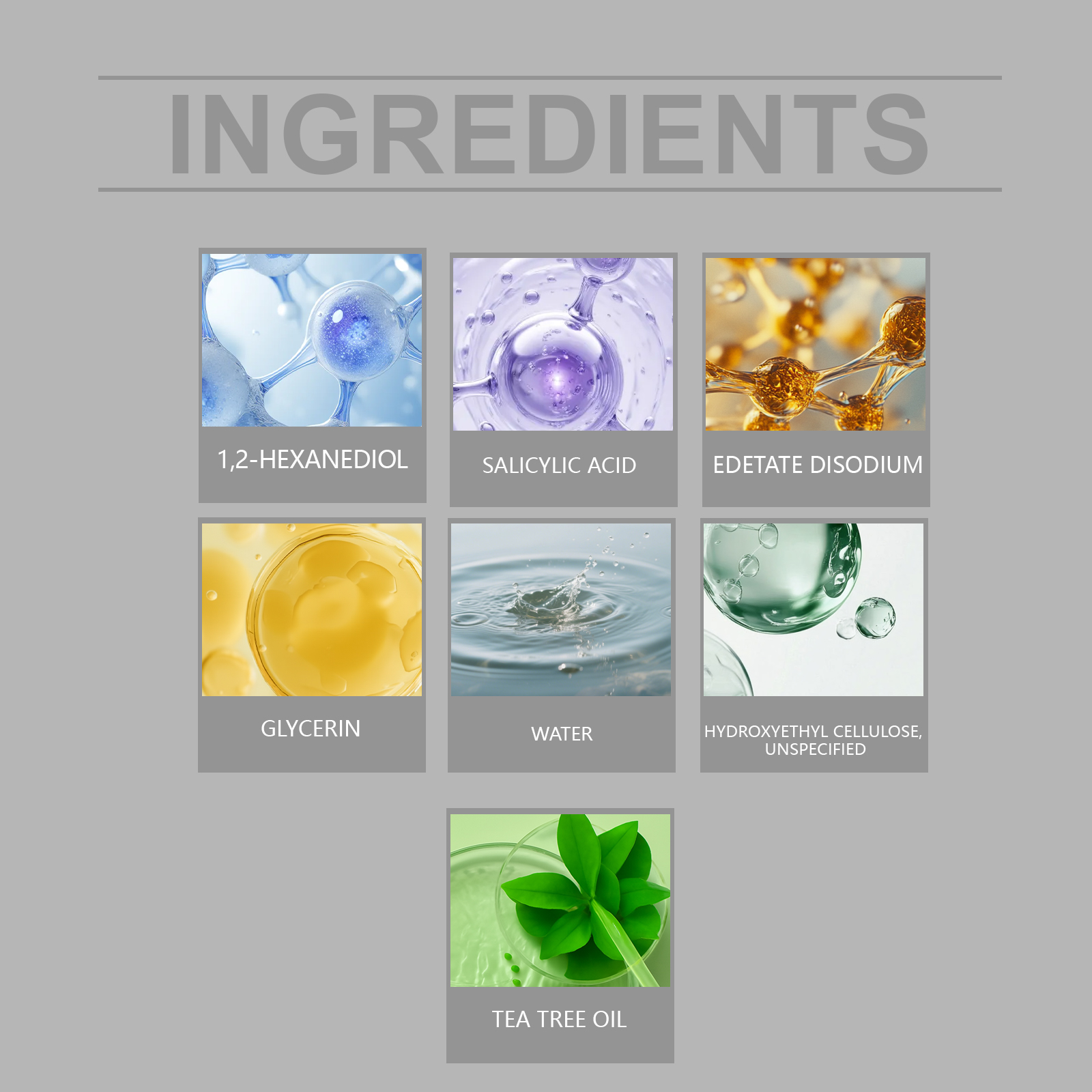Acne Care Essence Liquid Mild Clean Skin Moisture Lock Water Refreshing Facial Pimple Clean Skincare