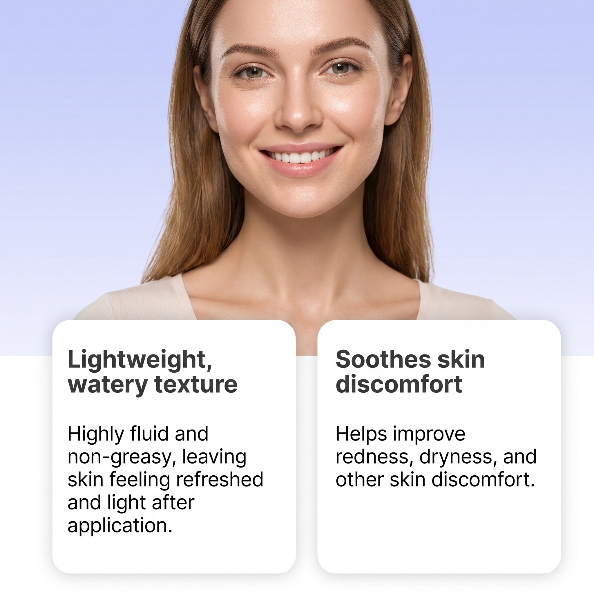 Skin Care Essence Mild Formula Light Hydrating Soft Skin Moist Fresh Non Sticky Texture