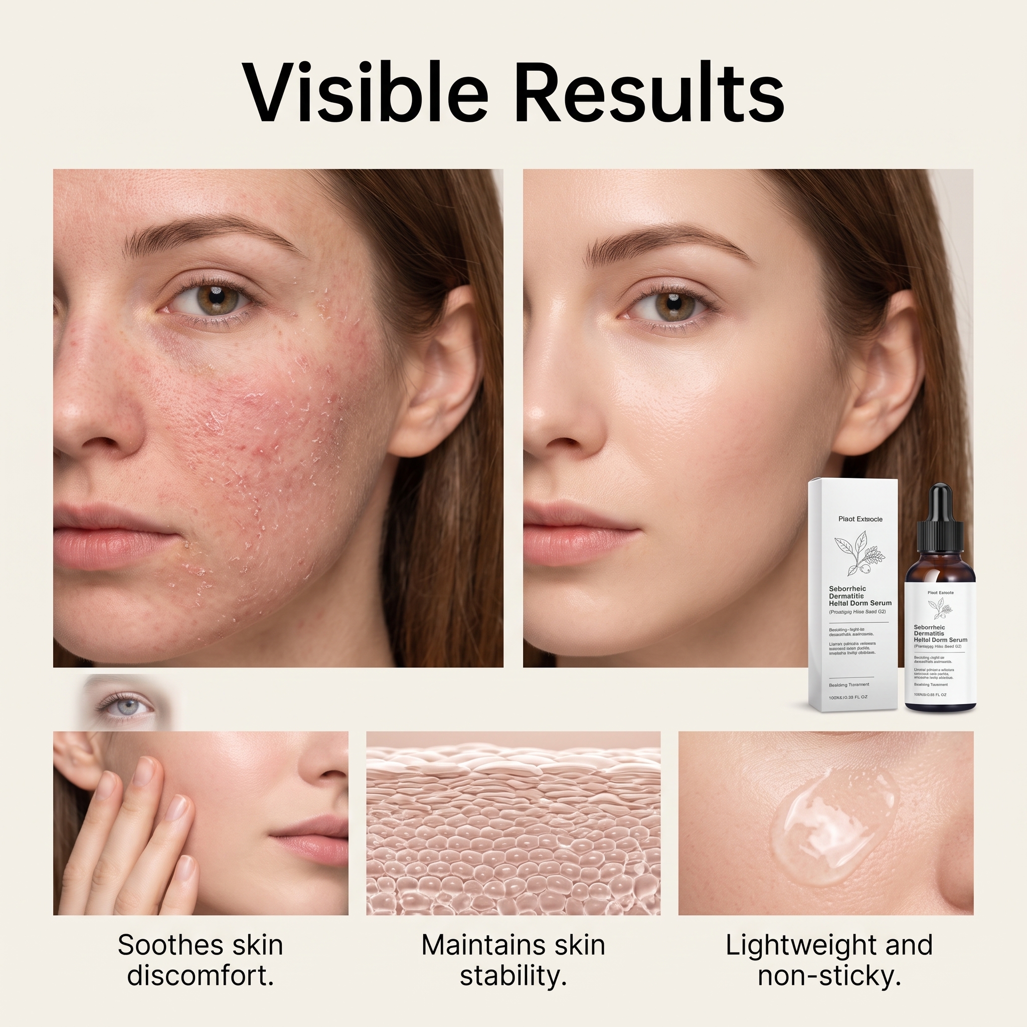 Skin Care Essence Mild Formula Light Hydrating Soft Skin Moist Fresh Non Sticky Texture