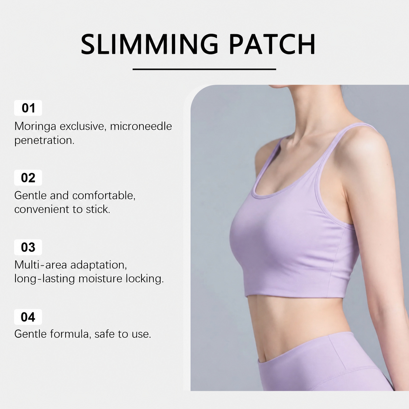 Skin Care Microneedle Patch Ten Plant Essence Micro Needle Design Fast Absorb Gentle Convenient Skin Treatment