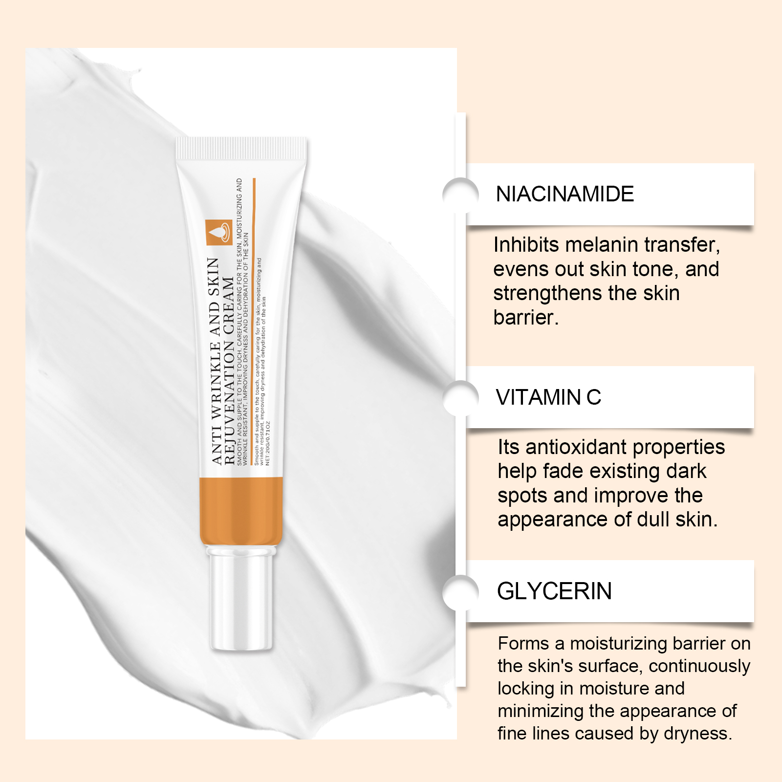 Soft Skin Care Cream Gentle Mild Tender Delicate Moisturizing Brightening Hydrating Facial Daily Lotion