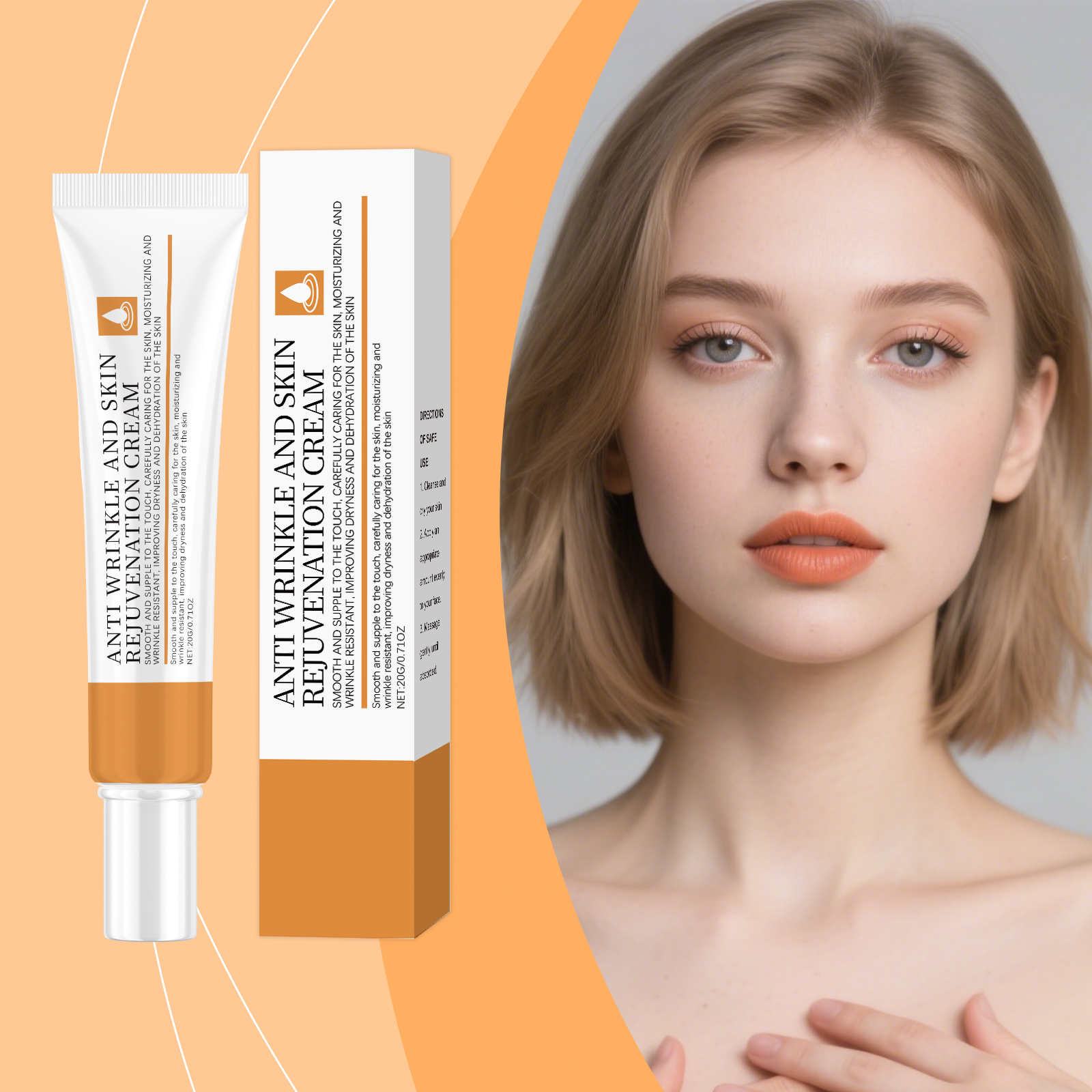 Soft Skin Care Cream Gentle Mild Tender Delicate Moisturizing Brightening Hydrating Facial Daily Lotion