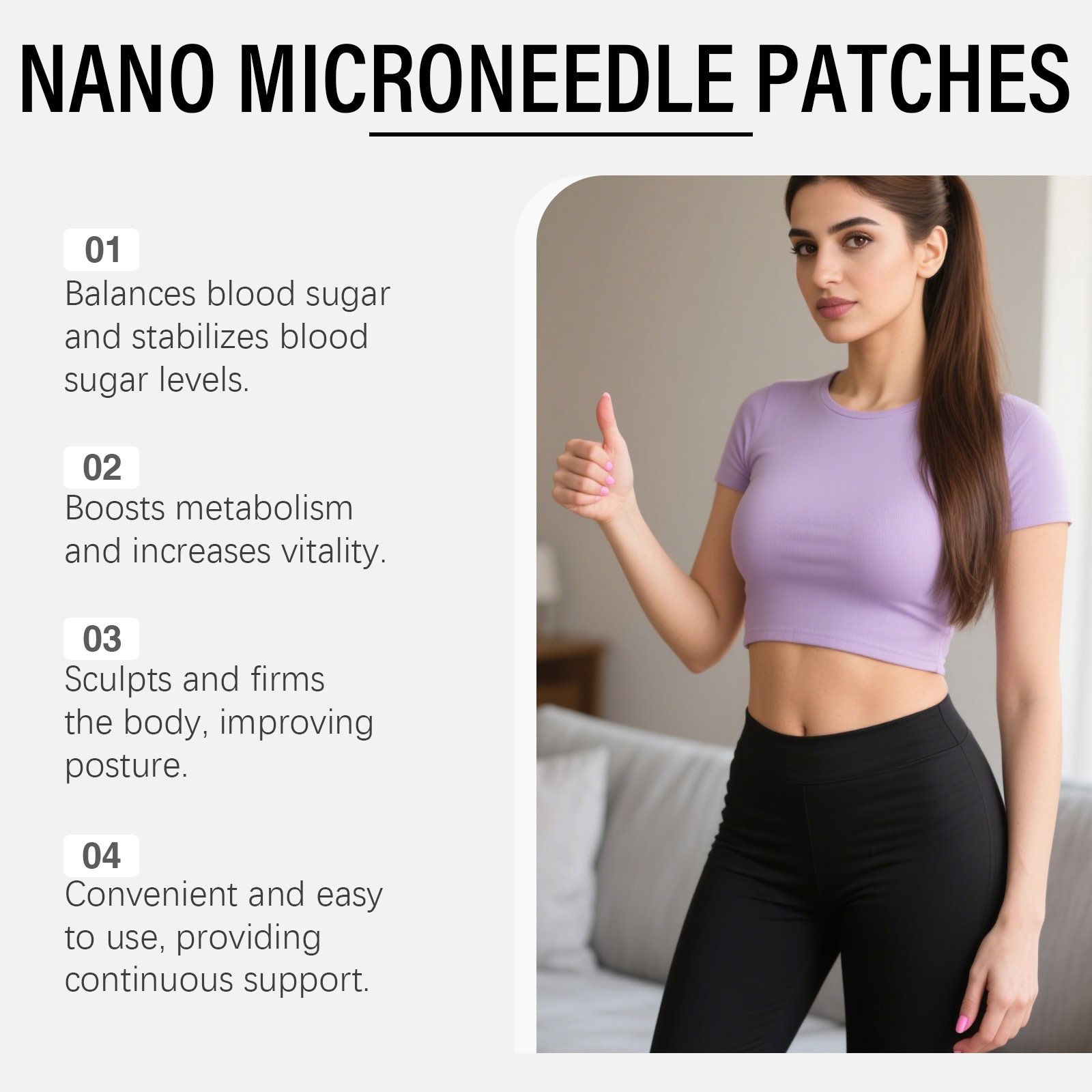 Body Care Patch Mild Nourishing Lazy Figure Shaping Daily Body Line Care Sticker