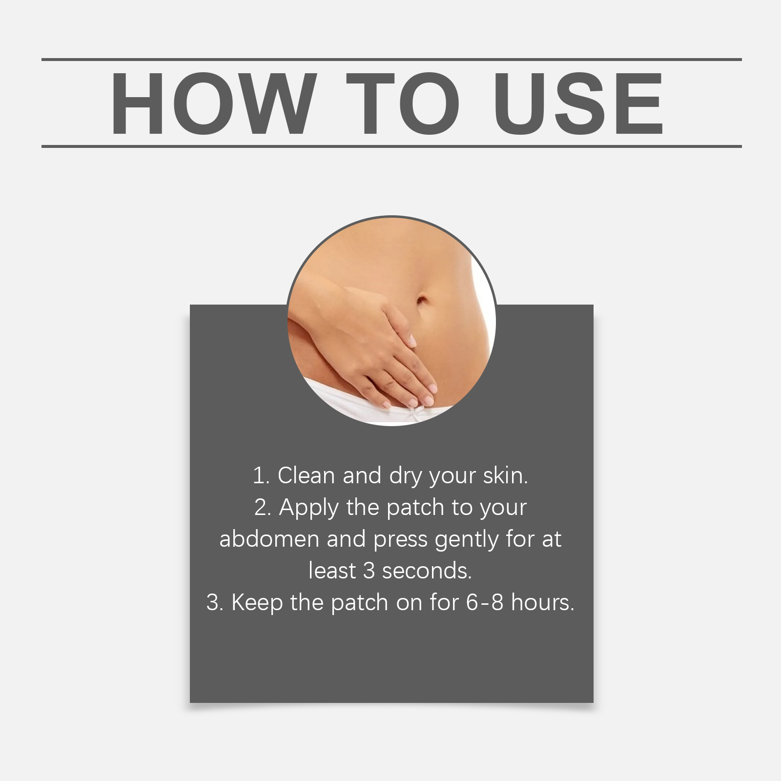 Body Care Patch Mild Nourishing Lazy Figure Shaping Daily Body Line Care Sticker
