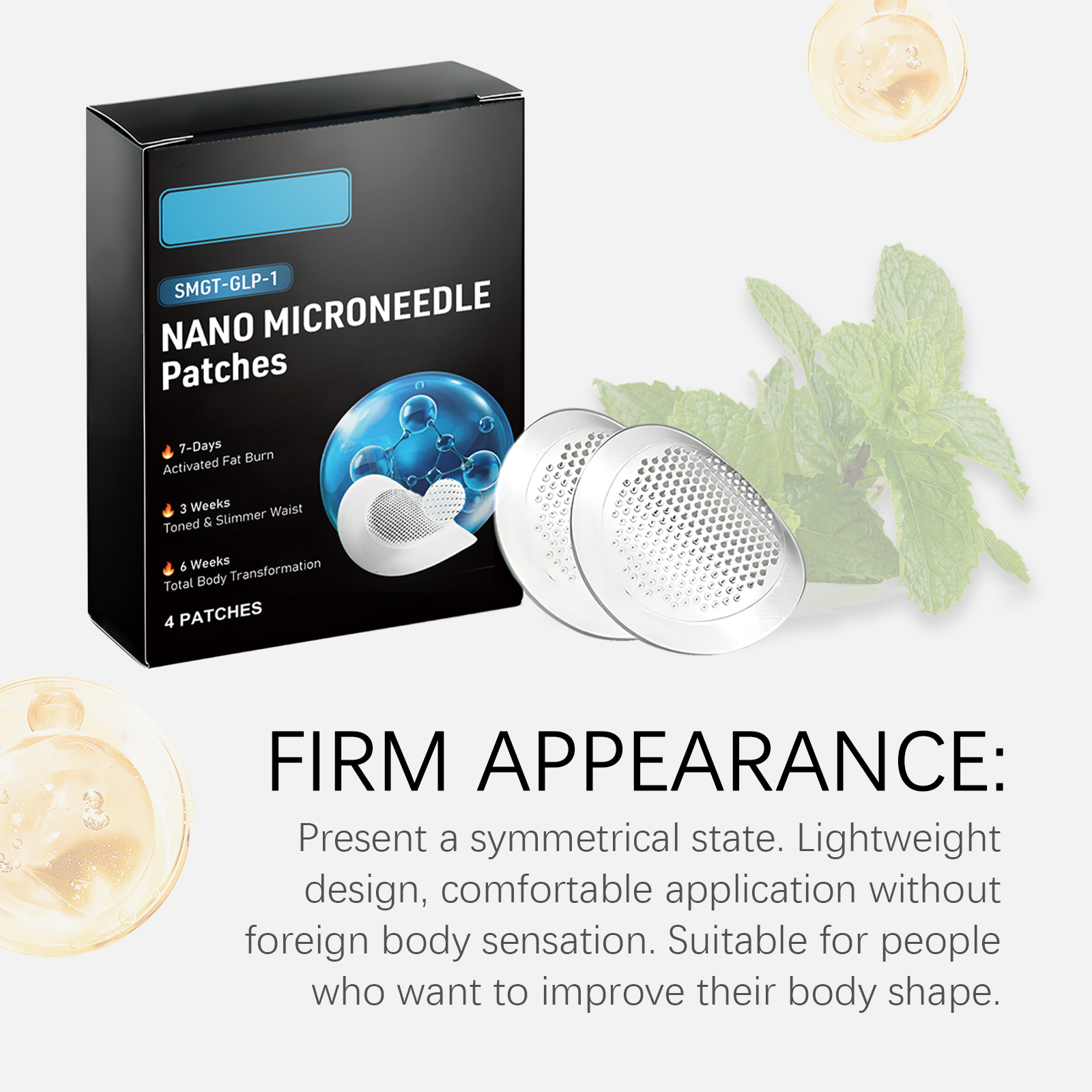 Body Care Patch Mild Nourishing Lazy Figure Shaping Daily Body Line Care Sticker