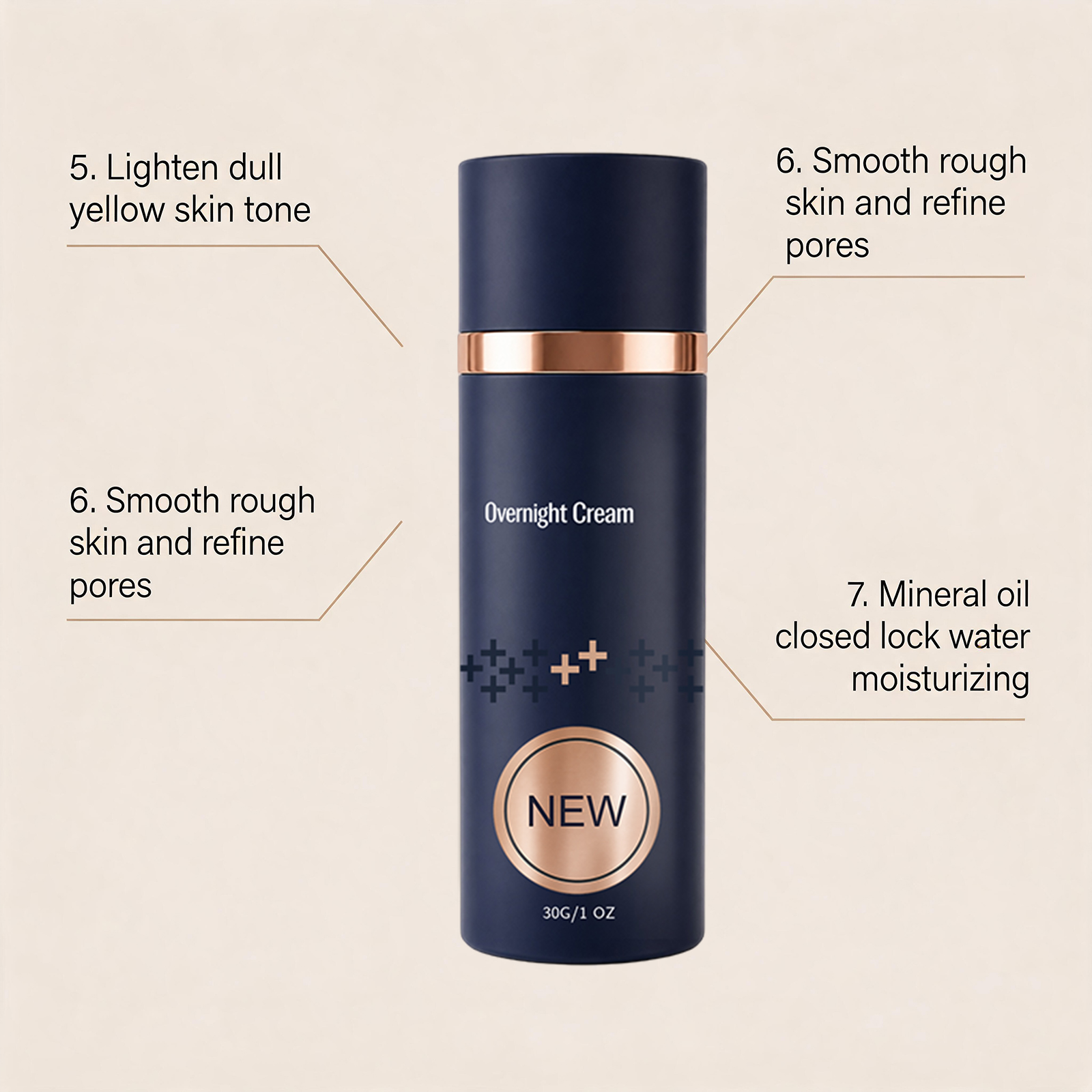 Night Cream Moisturizing Softening Skin Refining Pores Evening Facial Skin Daily Care Brightening Complexion Smoothing Texture