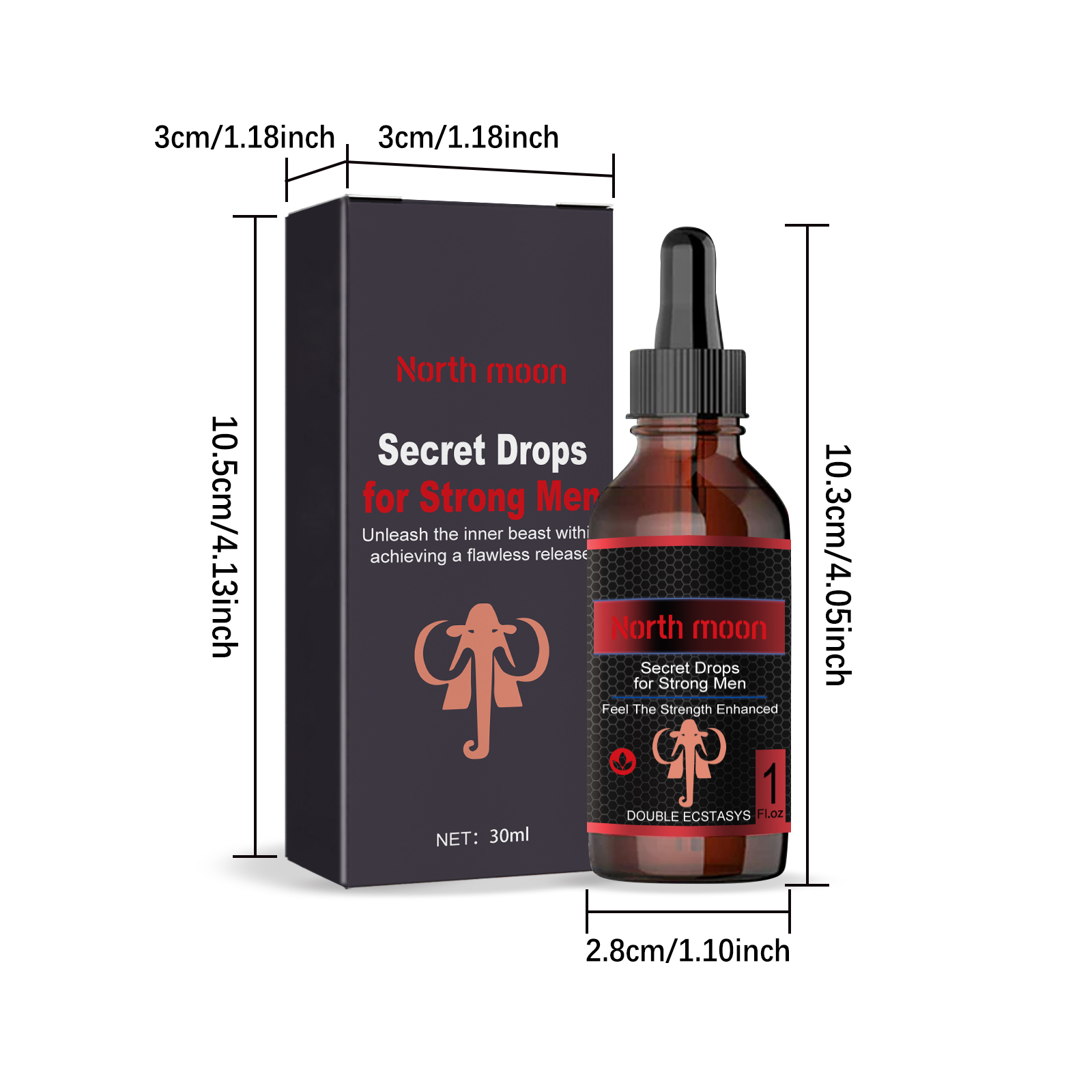 Men Care Drops For Men Body Maintenance Strengthen Vitality Pleasant Mind Massage Essential Oil