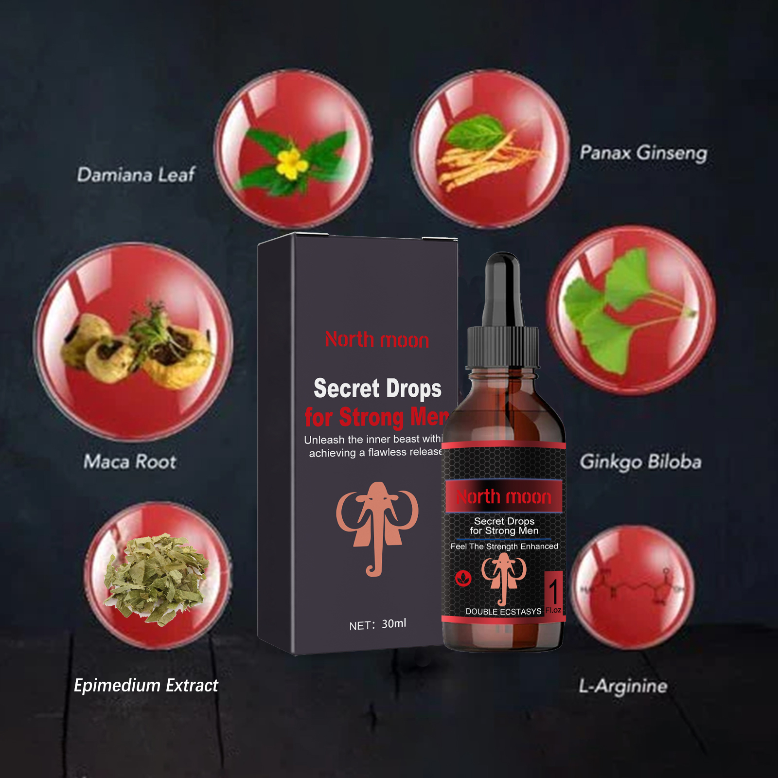 Men Care Drops For Men Body Maintenance Strengthen Vitality Pleasant Mind Massage Essential Oil