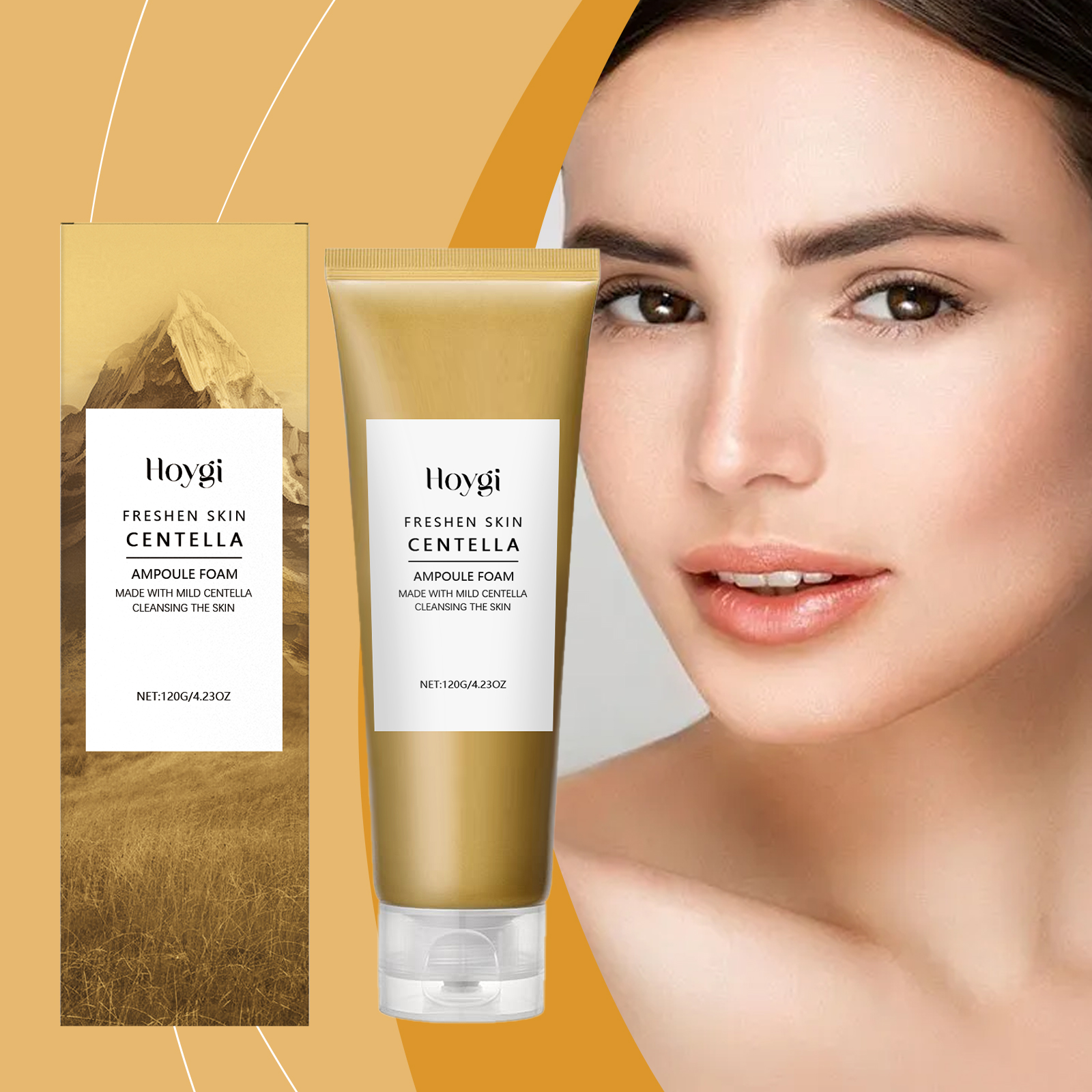 Centella Moisturizing Facial Cleanser Gentle Deep Cleansing Pore Refining Hydrating For Daily Skin Care