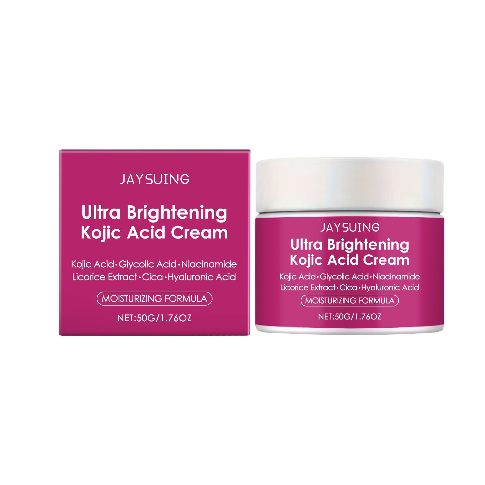 Kojic Acid Moisturizing Cream Hydrating Nourishing For Face Skin Barrier Daily Care