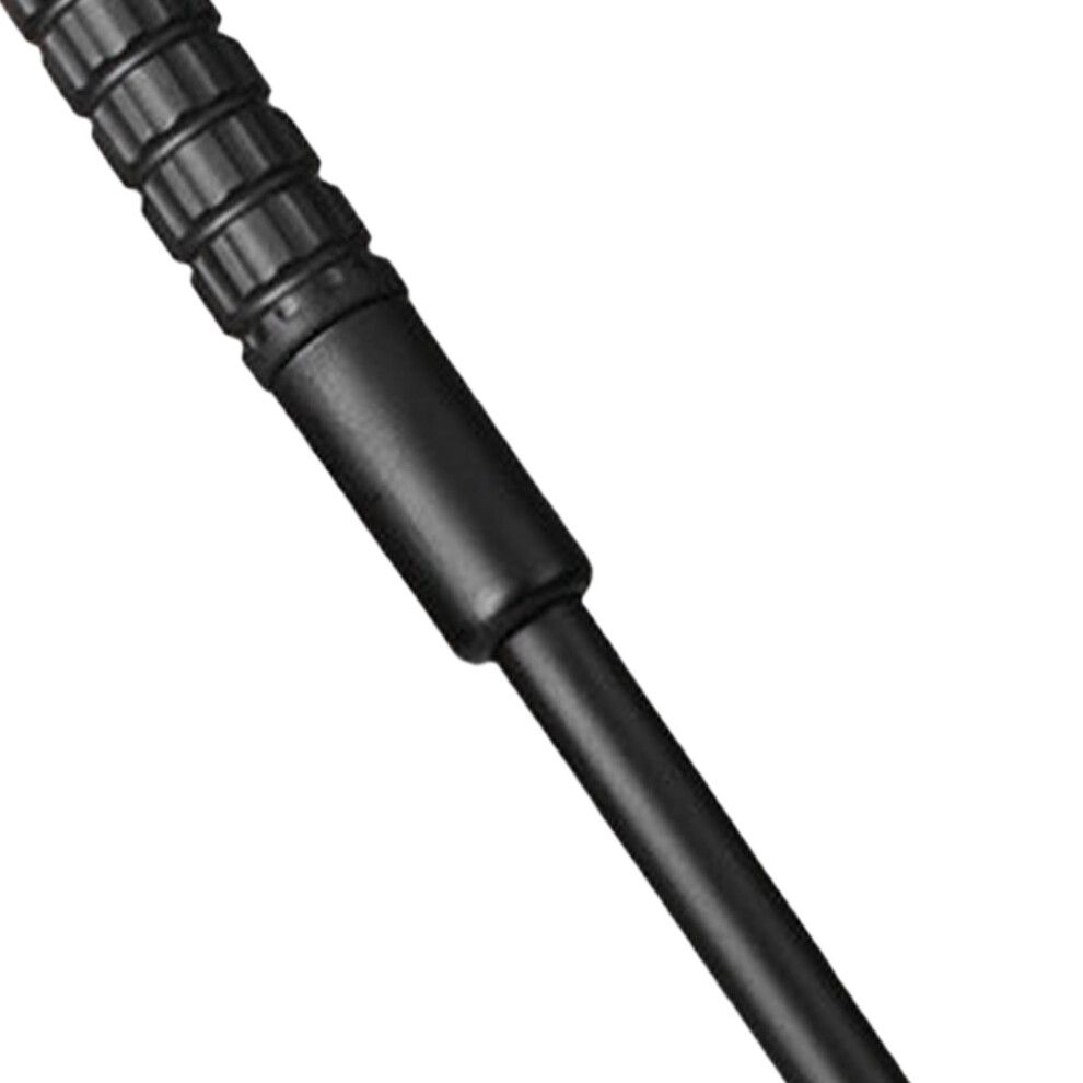Telescopic Stick 26in 3 Section Rubber Handle Strong PVC Quick Release Retractable Safety Rod for Outdoor Car