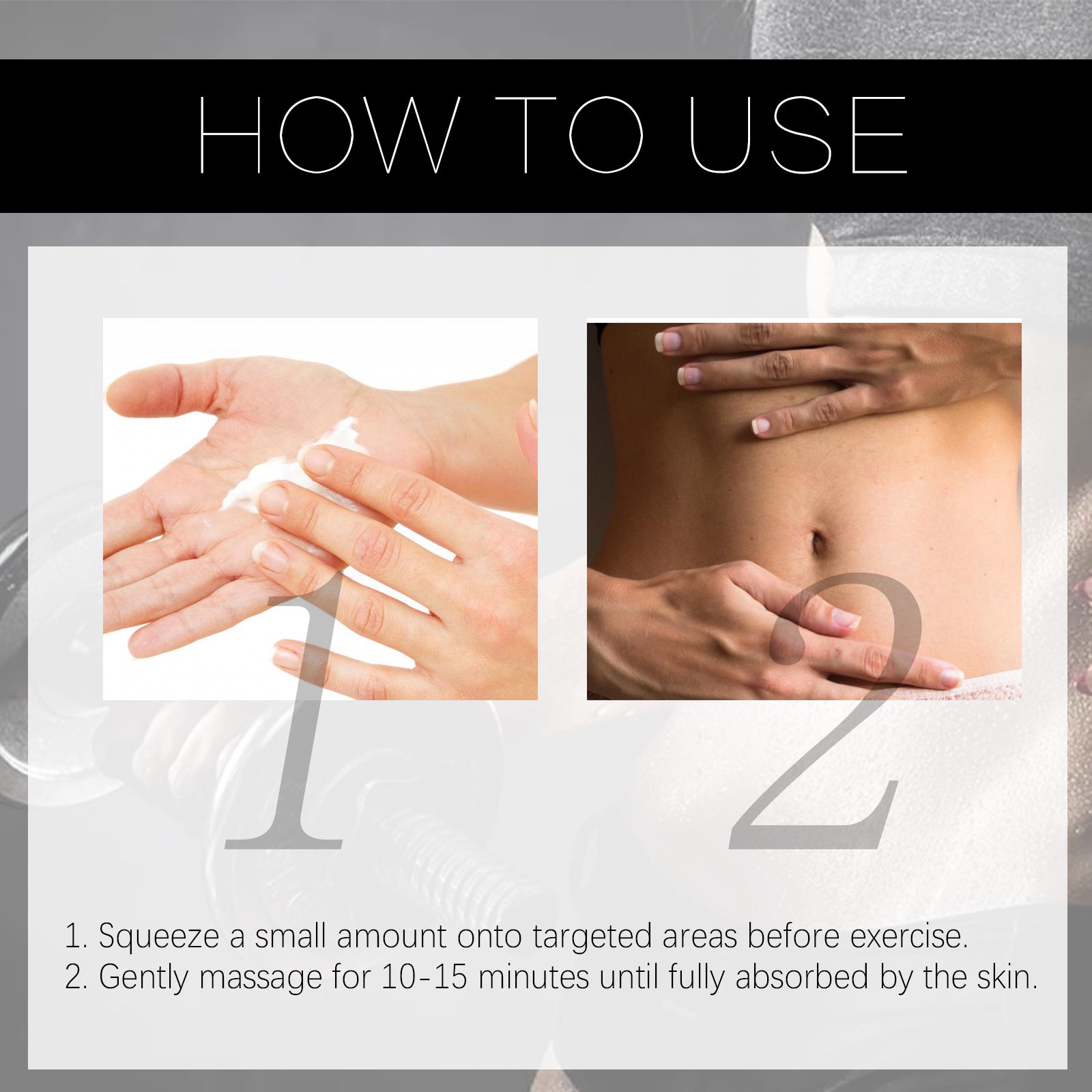 Abdominal Muscle Shaping Cream For Firming And Body Massage Daily Care