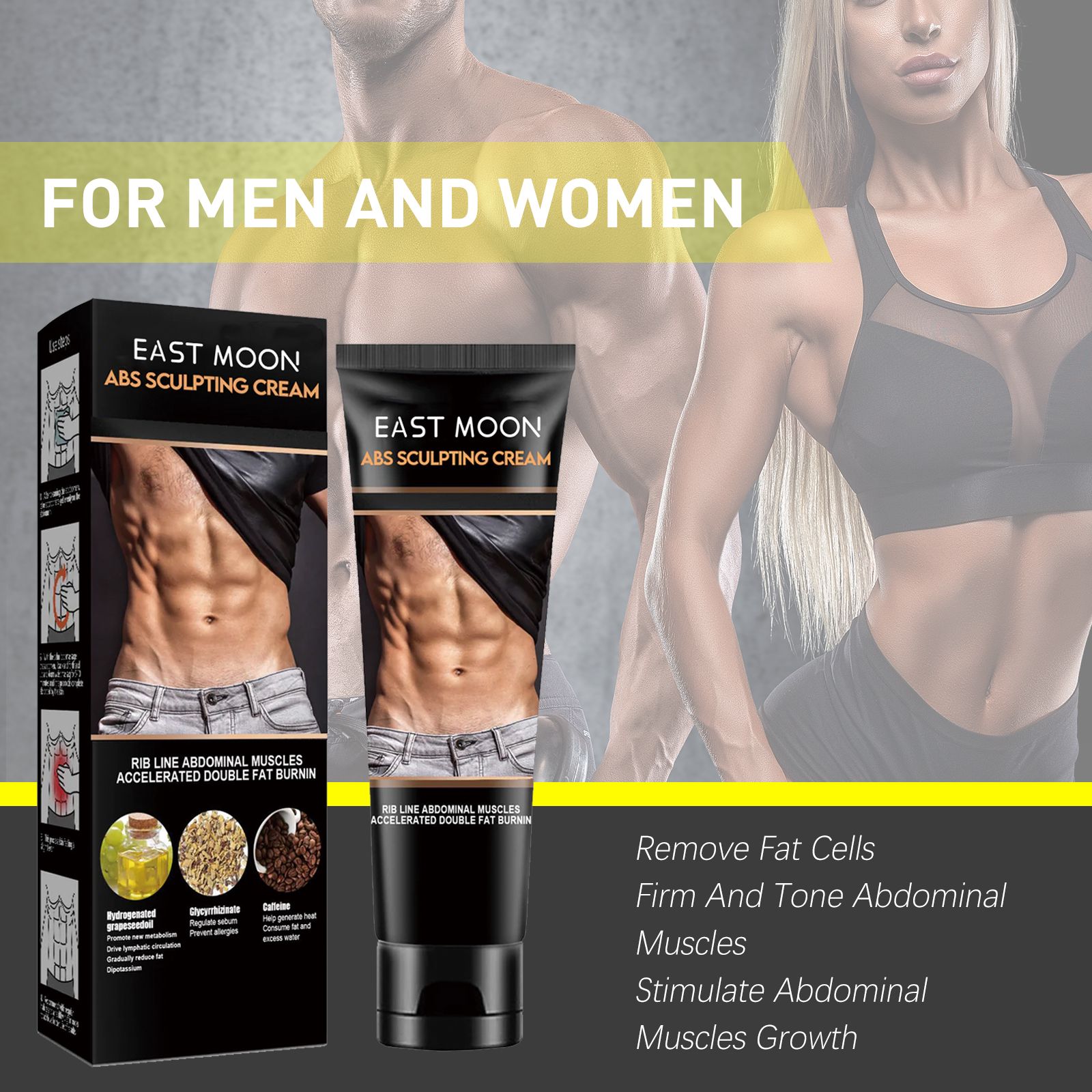 Abdominal Muscle Shaping Cream For Firming And Body Massage Daily Care