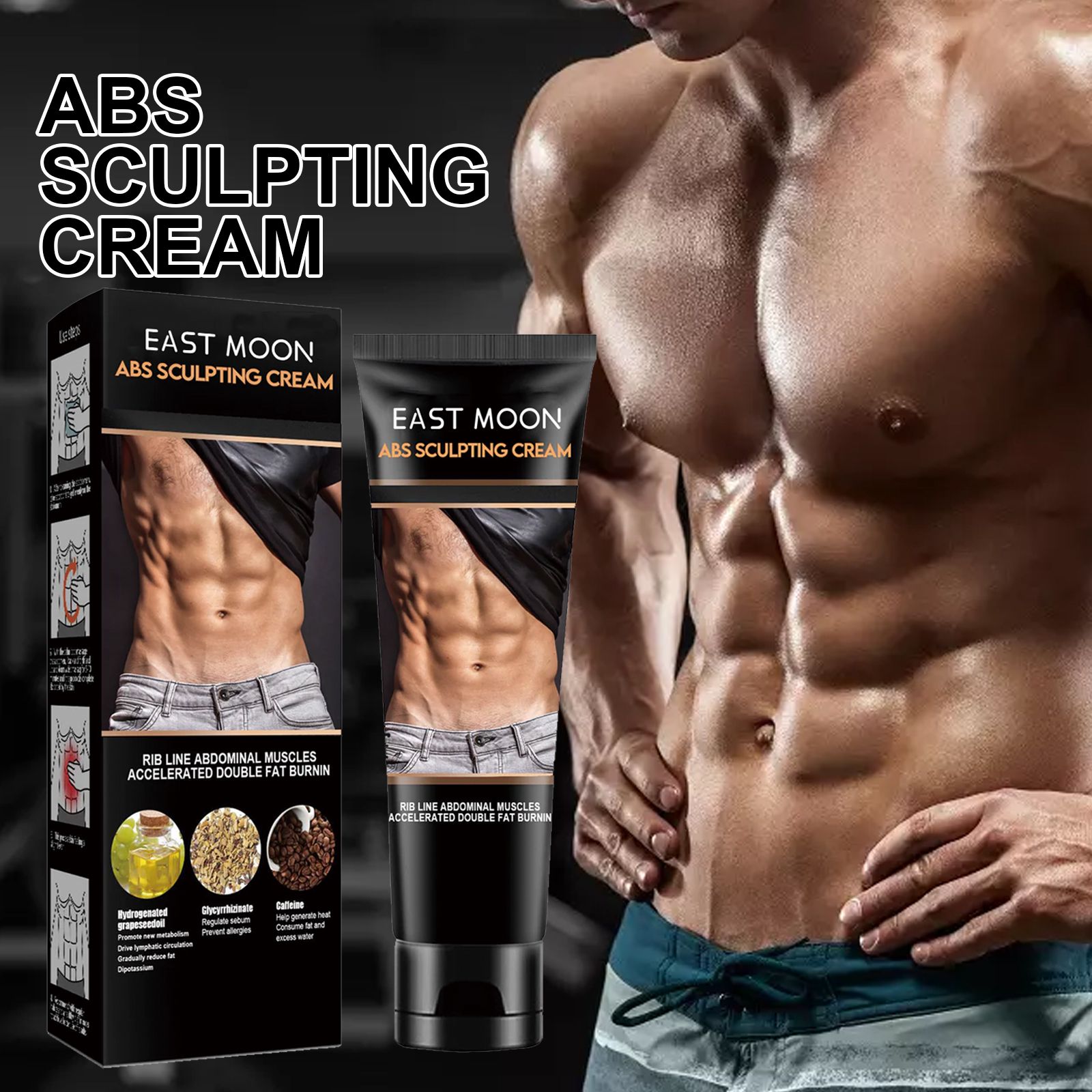 Abdominal Muscle Shaping Cream For Firming And Body Massage Daily Care