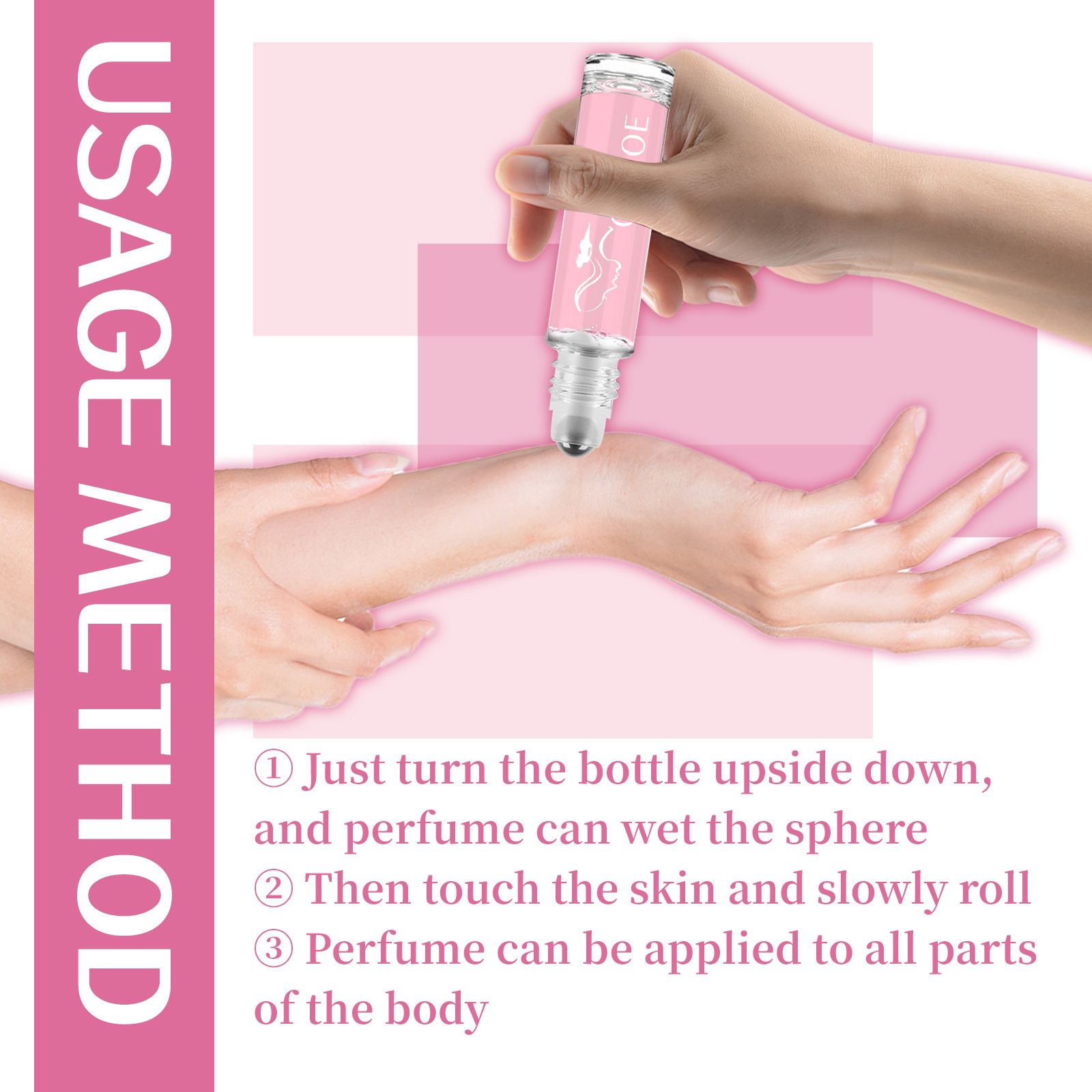 Roll On Perfume Fresh Long Lasting Portable For Daily Wear And Date Night