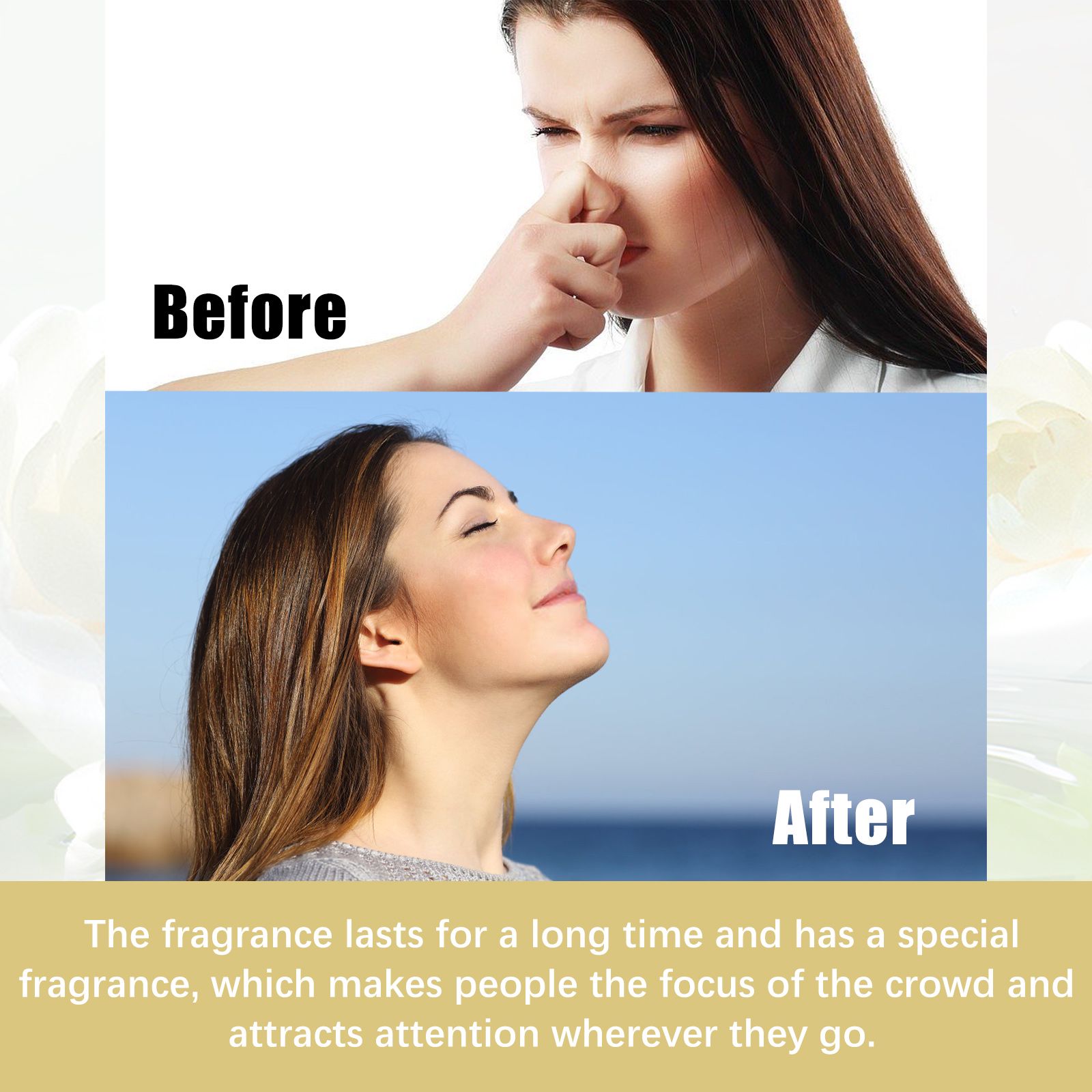 Women Eau De Toilette Citrus Neroli Jasmine Fresh Long Lasting For Daily Wear