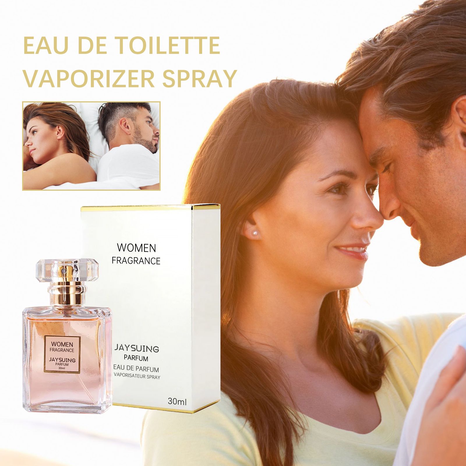 Women Eau De Toilette Citrus Neroli Jasmine Fresh Long Lasting For Daily Wear