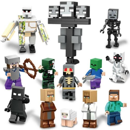 29PCS/SET Minecraft My World Series figure Fit Lego Building Block Toy