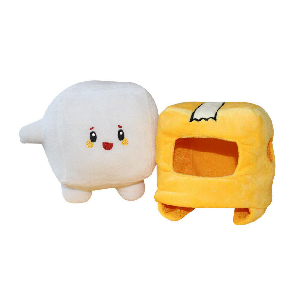 (ROCKY 29cm/11.4in) Lankybox BOXY FOXY ROCKY Plush Toy Stuffed Doll Kids Toys