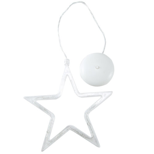 LED Light Ornament Suction Cup Wall Window Hanging