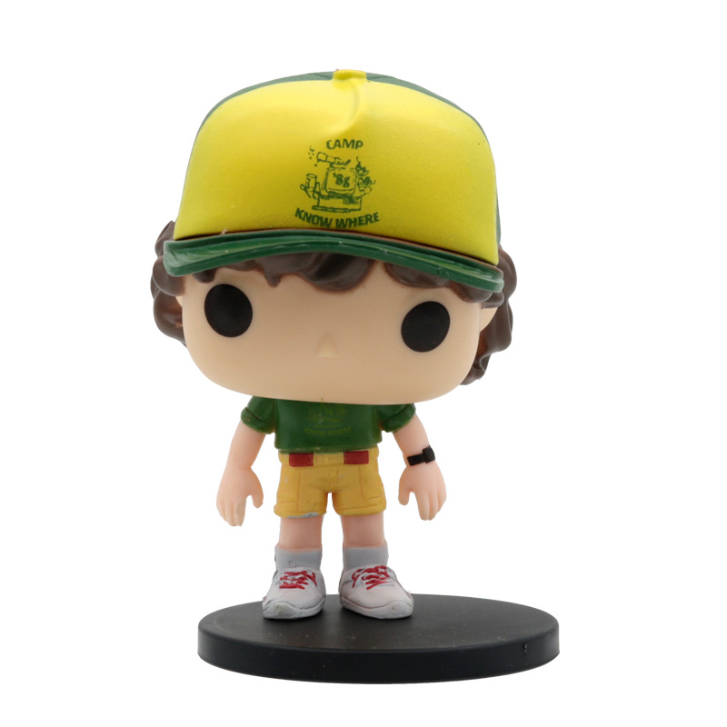 Stranger Things Vinyl Action Figures POP Figure TV Novelty Things Dustin Steve Character Toy Collectibles PVC Model Doll Collectibles PVC Model Doll Set of 8 Gifts