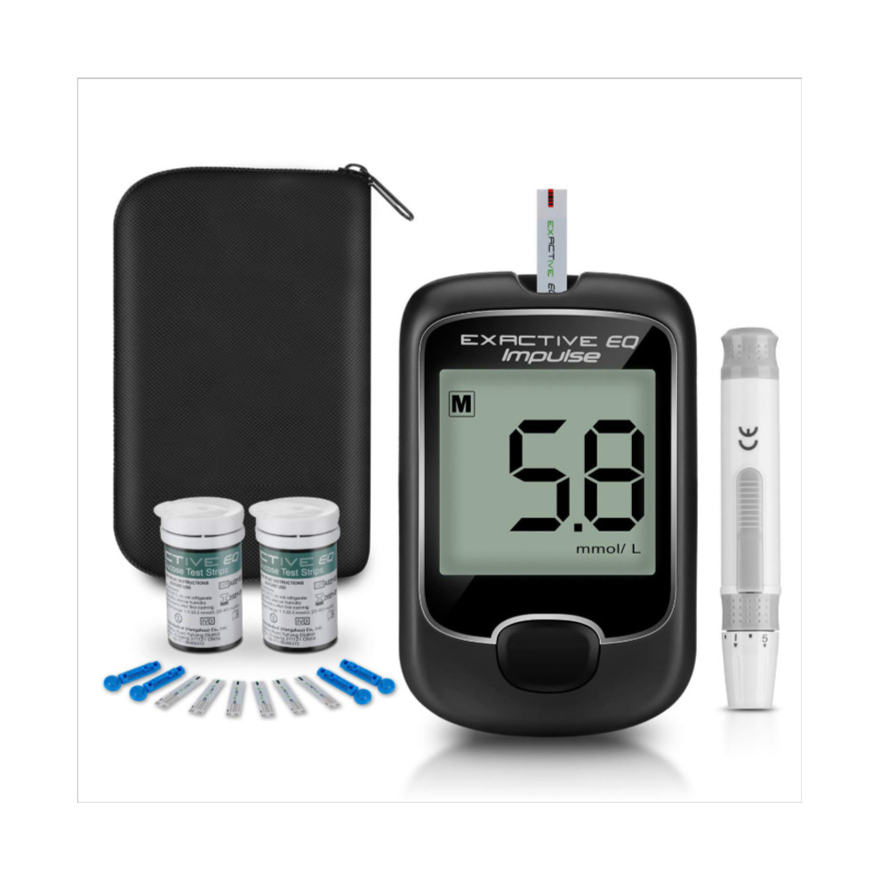 (Host mg/dL+50X test paper+50X needles) Blood Glucose Monitor Kit Test Strips Lancets Optium Neo Blood Glucose&Ketone Monitor Reader