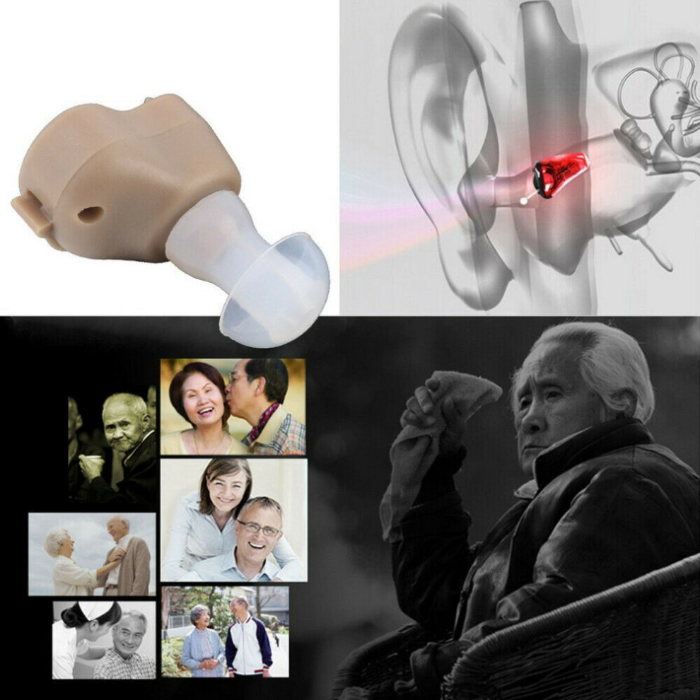 2X Mini Hearing Aid Digital BTE Hearing Aids Voice Loudly Enhancer