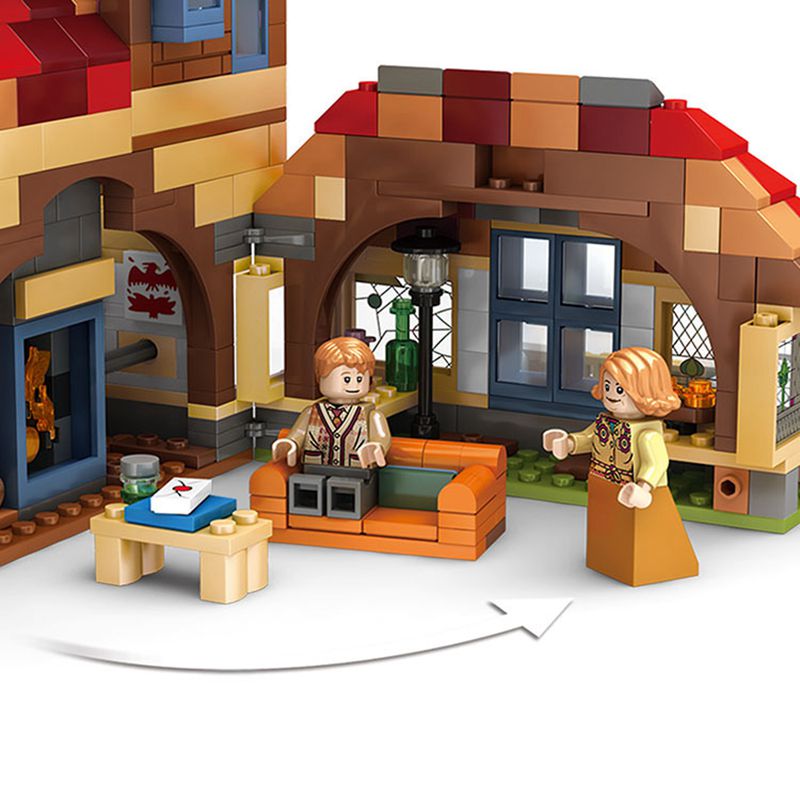 Harry Potter and the Deathly Hallows Series The Burrow Building Blocks The Model Set