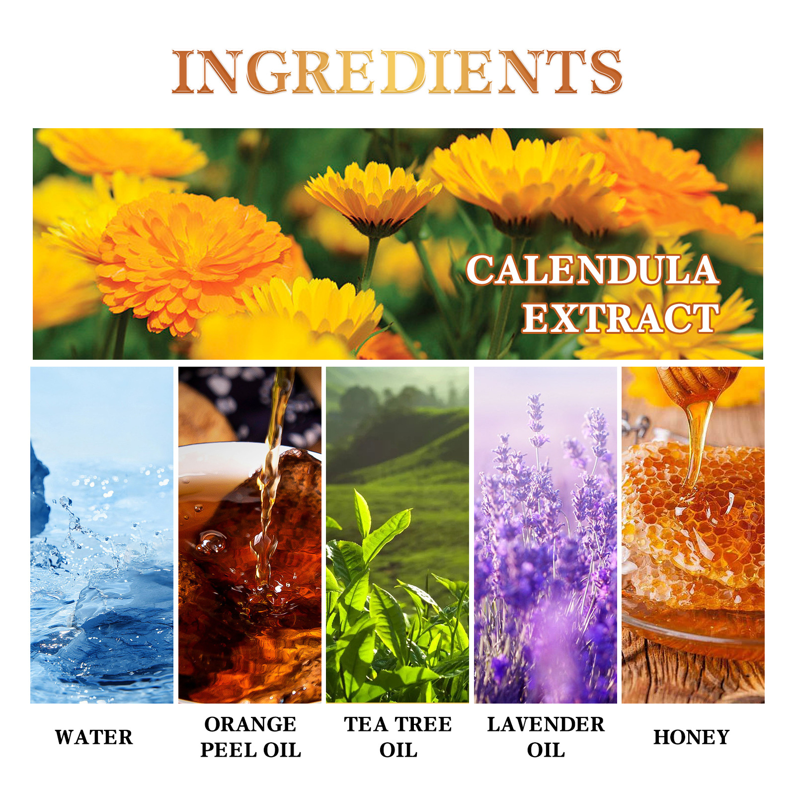 Calendula Deep Essence Peel off Mask Refining Herbal Mask Calendula Pore Cleaner Skincare Deep Cleansing Pore Remover for All Skin Types