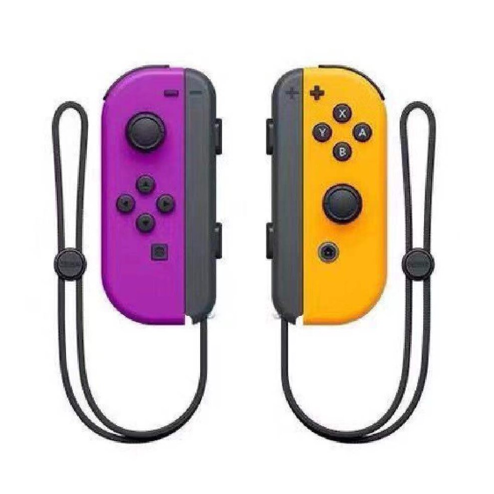 Joy-Con Pair Controller Replacement For Nintendo Switch Consoles Purple Orange