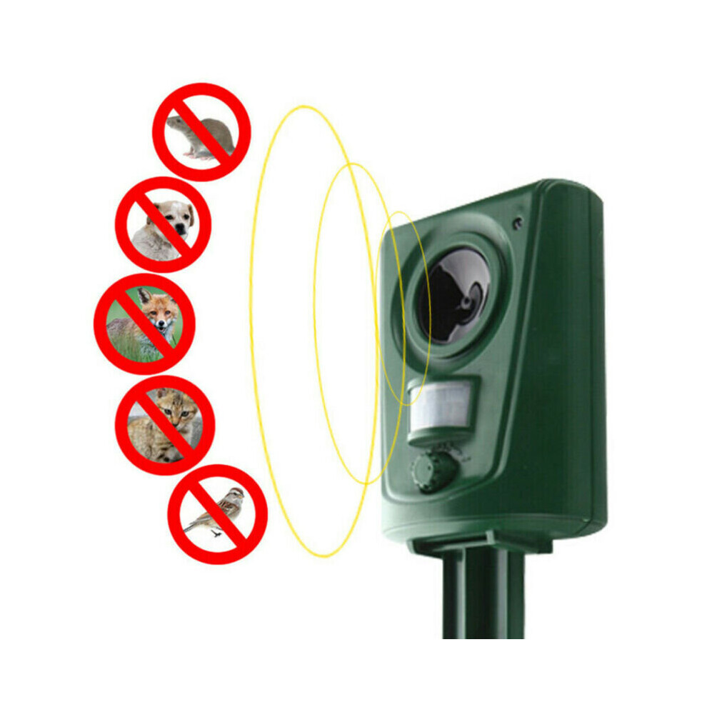Ultrasonic Repeller Anti Birds Pigeon Outdoor Garden Courtyard Sensor Device