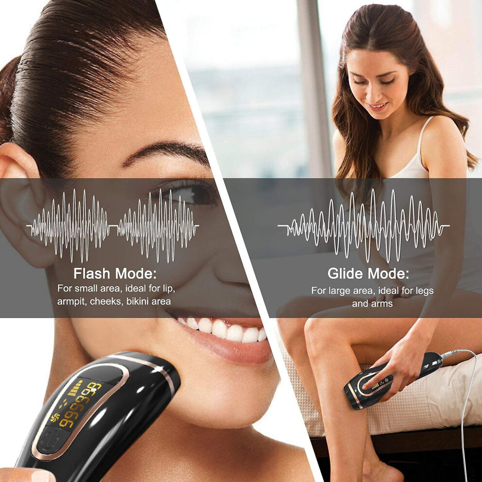 (White) Ipl Hair Removal Permanent Painless Hair Remover Device For Facial Whole Body