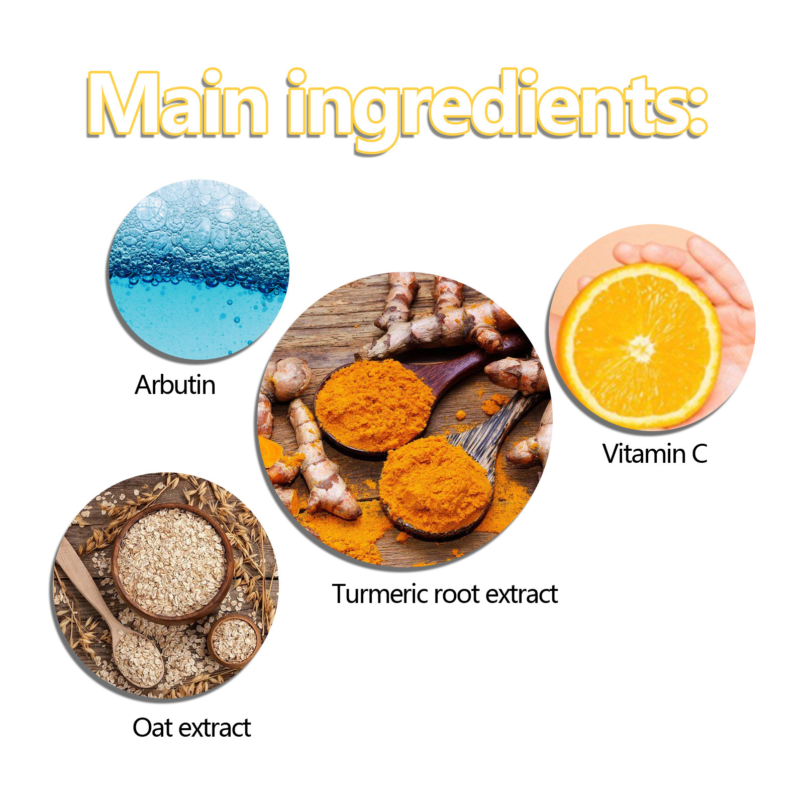 (1 PC) Turmeric Bar Soap Oil Control Vitamin C Face Skin Cleaning Pores Shrink Nourish Brightening Face Lightening Soap Brightens Skin Moisturizes