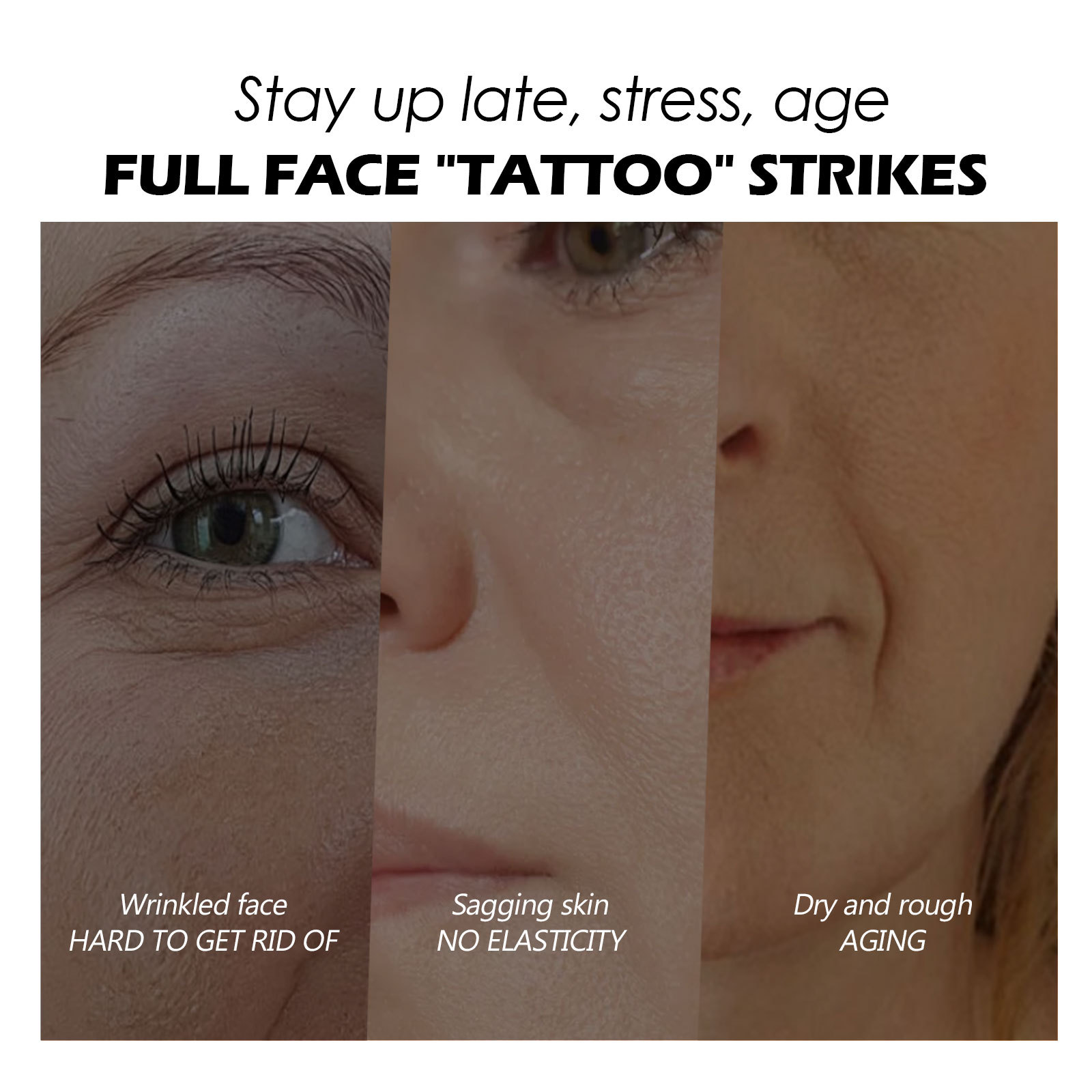 (1 PC) Collagen Boost Anti Aging Serum Wrinkle Removal Essence Moisturize Tightening Lifting Firming Spots Remover Fade Fine Lines Whitening Facial Skin Care