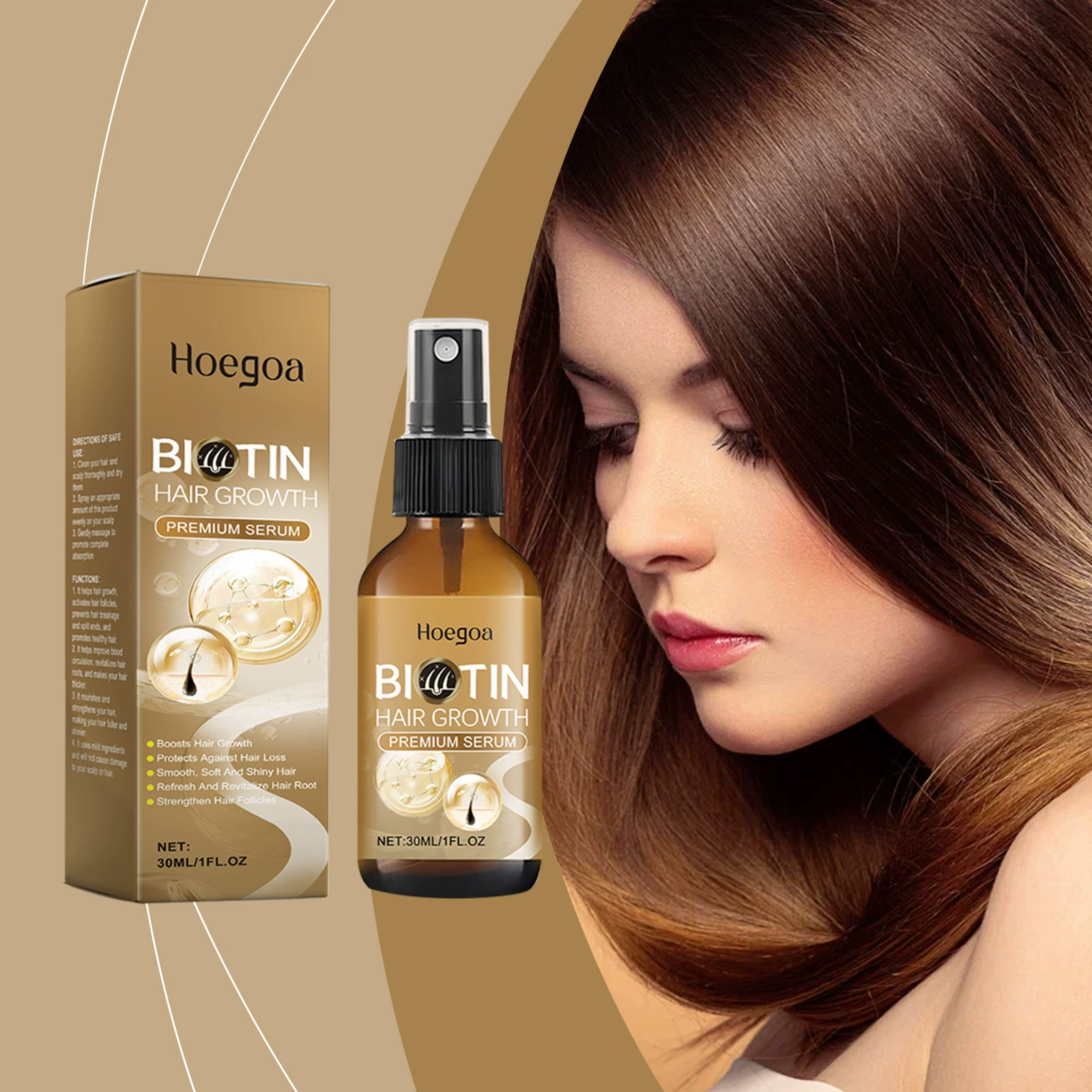 Rosemary Spray for Hair Nourishing Scalp Treatment Strengthen Hair Loss Care