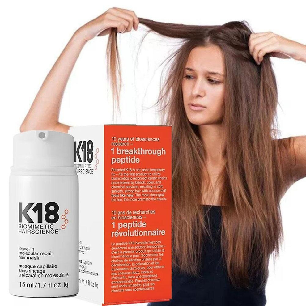K18 Repairing Mask Nursing Essence Repairing Dry And Damaged Damage Reversing Hair, 15ml